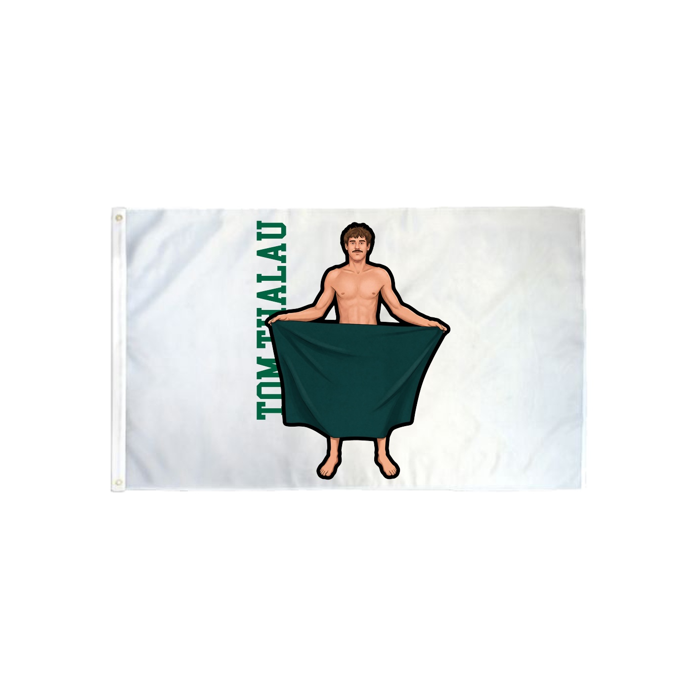 3x5 Flag — Name Vertical in Classic