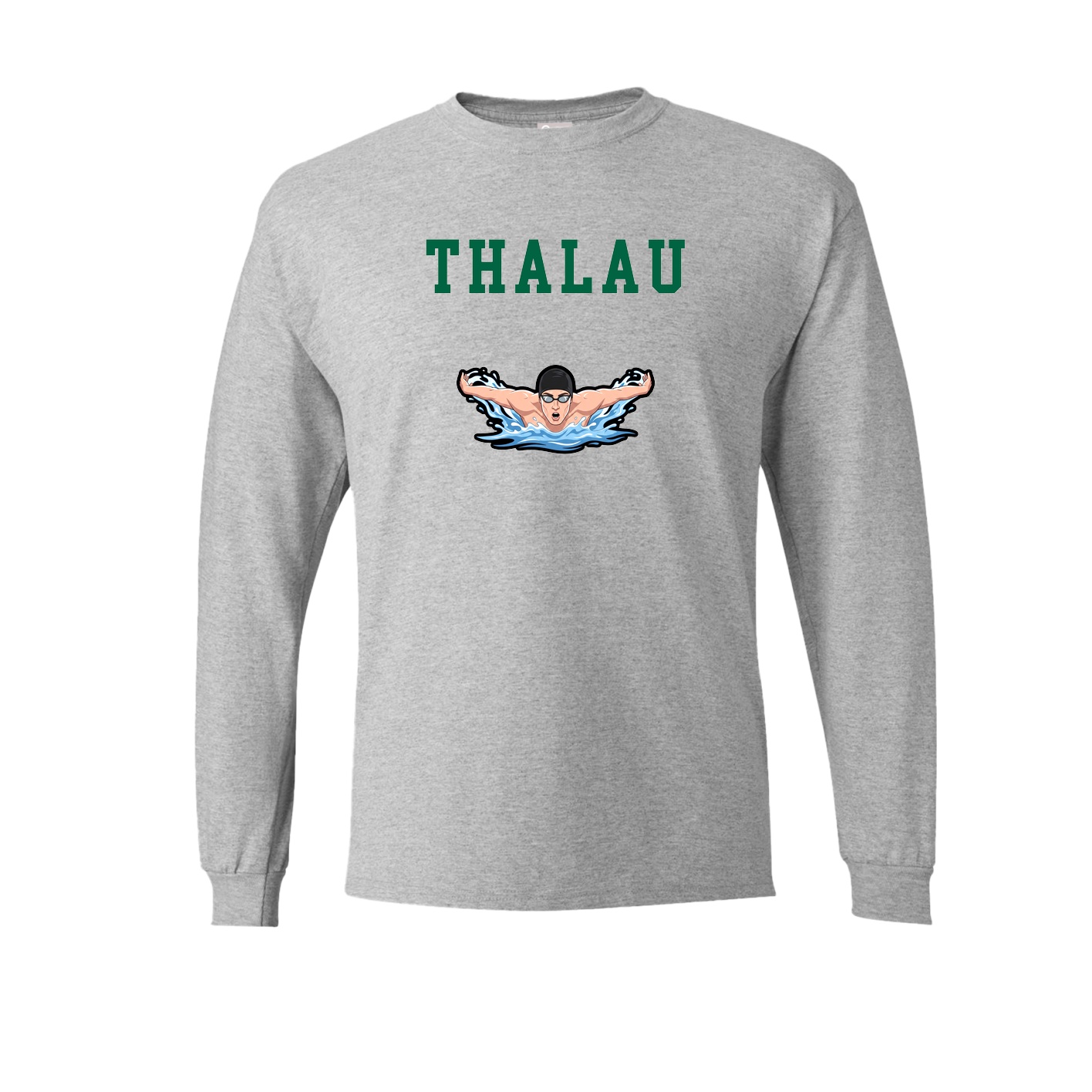 Long Sleeve Tee — Shirsey in Grey