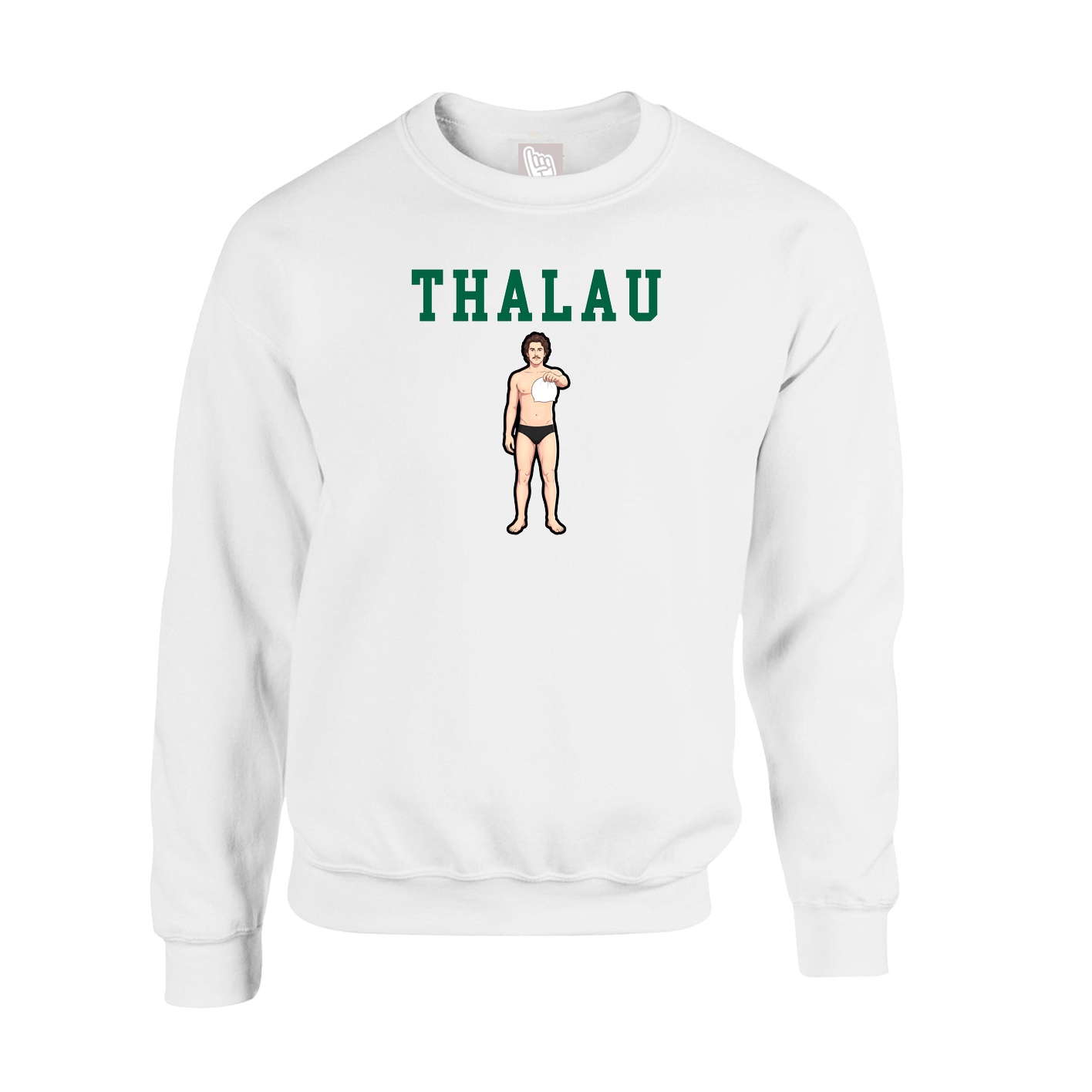 Fleece Crew — Shirsey in White