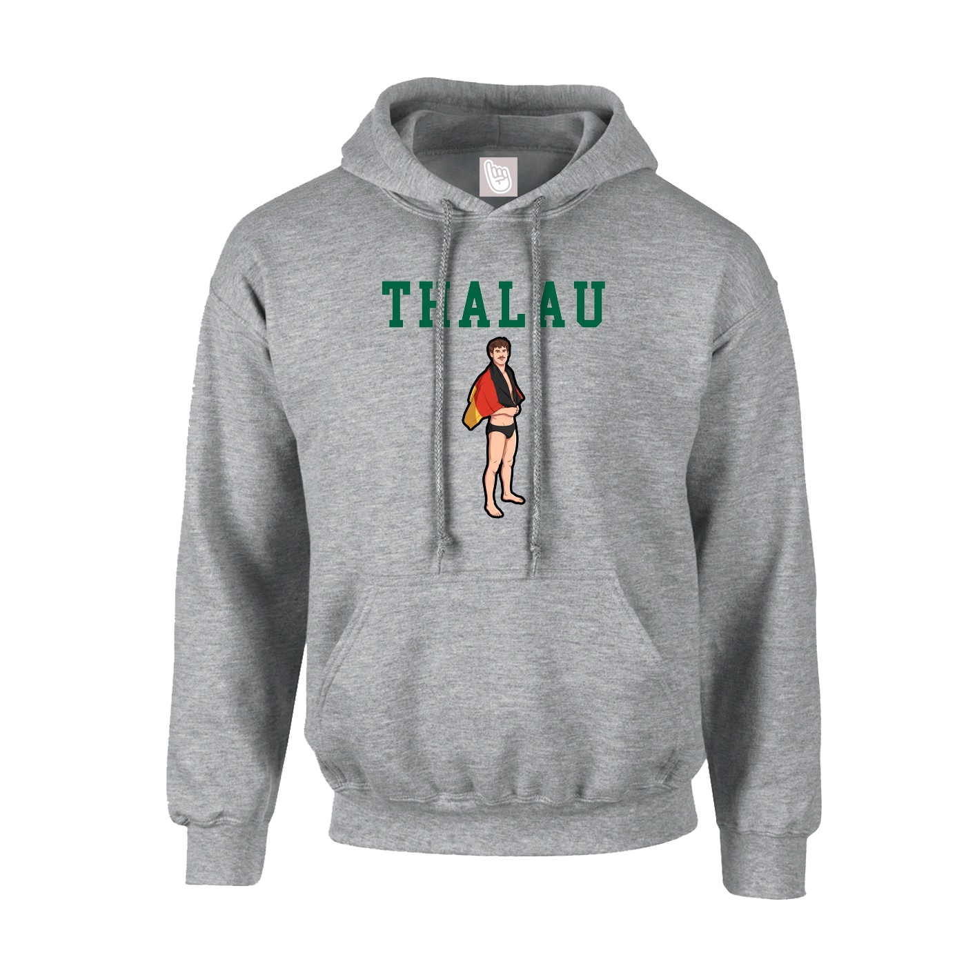 Hoodie — Shirsey in Grey