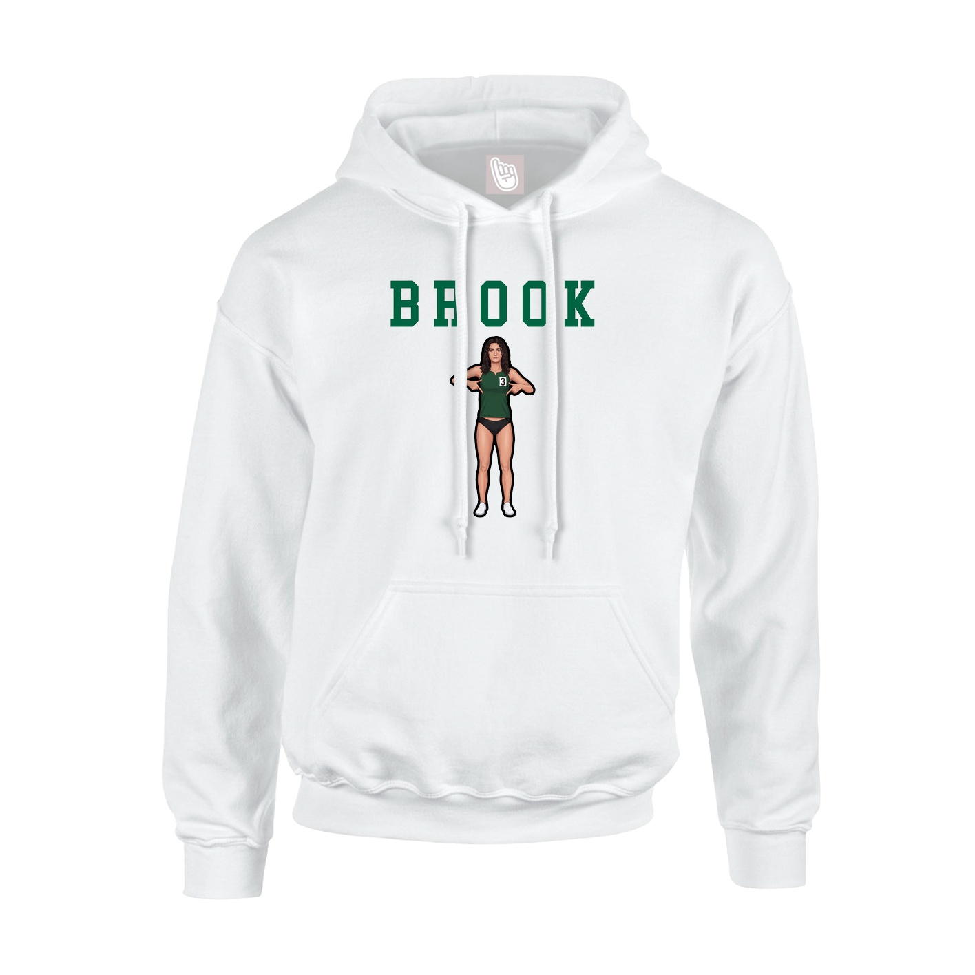 Youth Hoodie — Shirsey in White