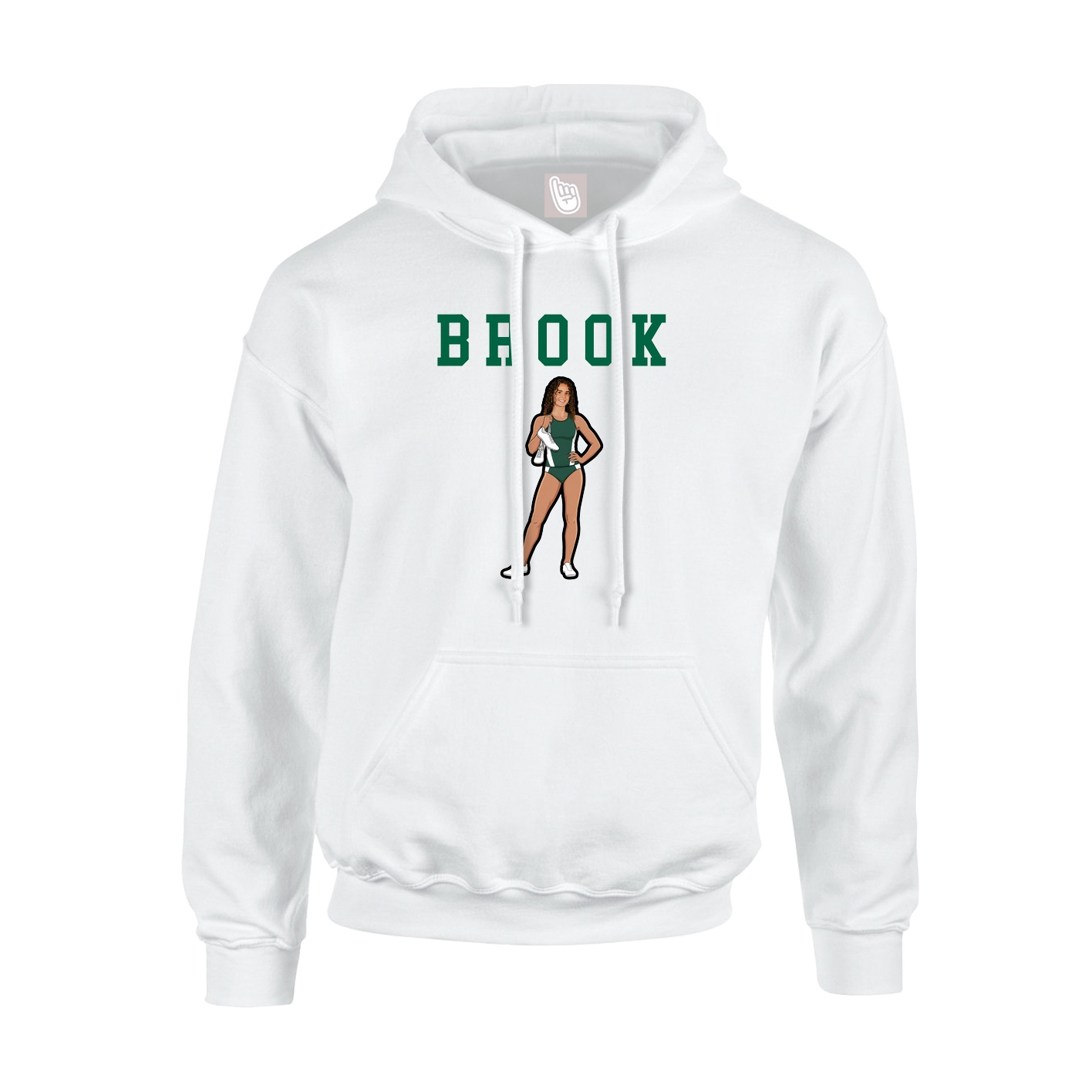 Youth Hoodie — Shirsey in White