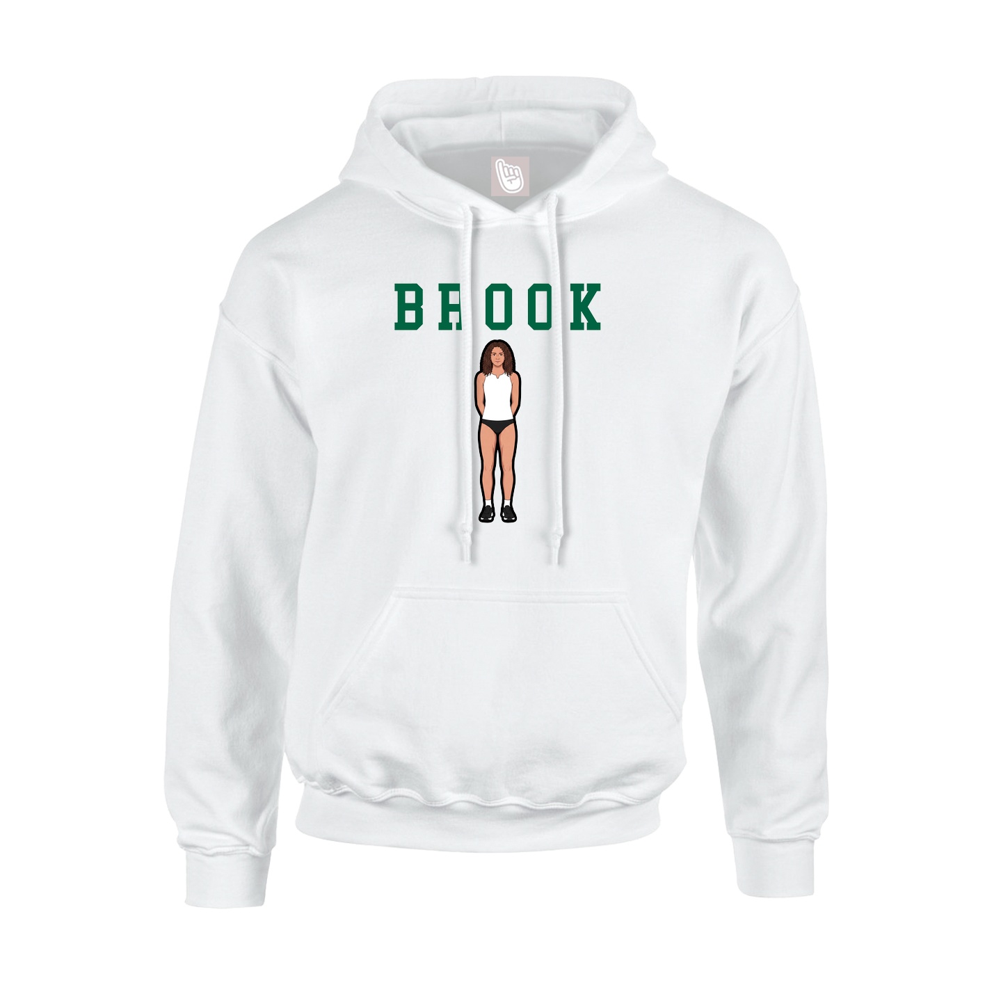Youth Hoodie — Shirsey in White
