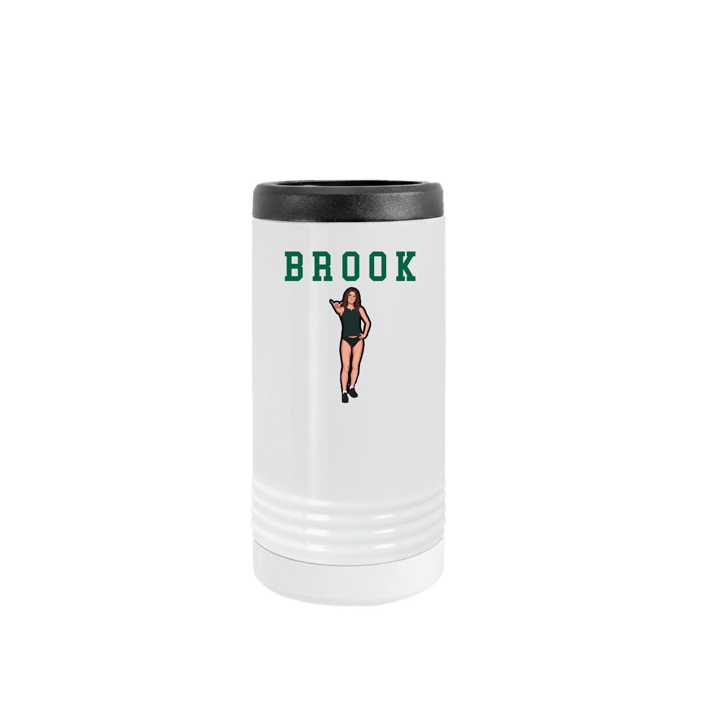 Slim Beverage Holder — Shirsey in White