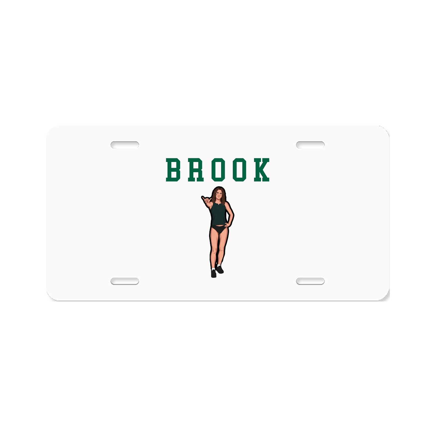License Plate — Shirsey in Classic