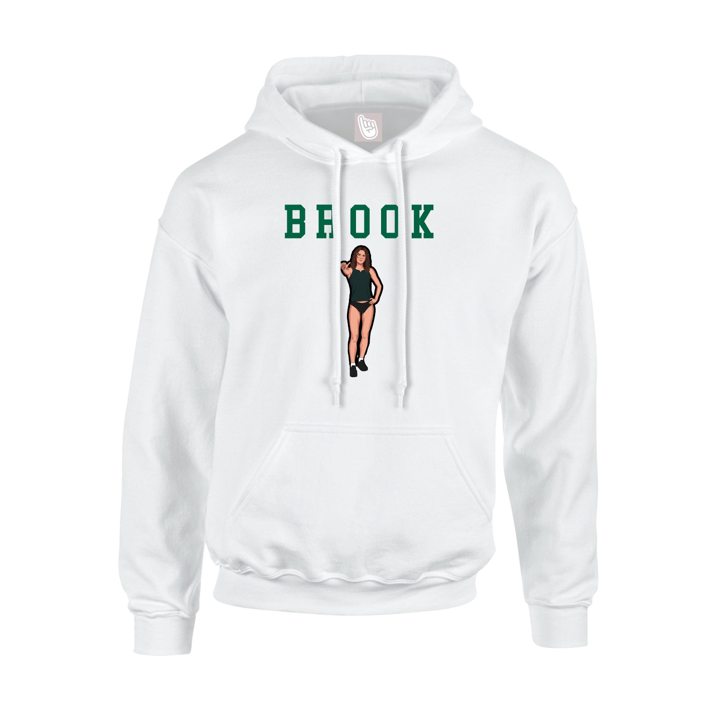 Hoodie — Shirsey in White
