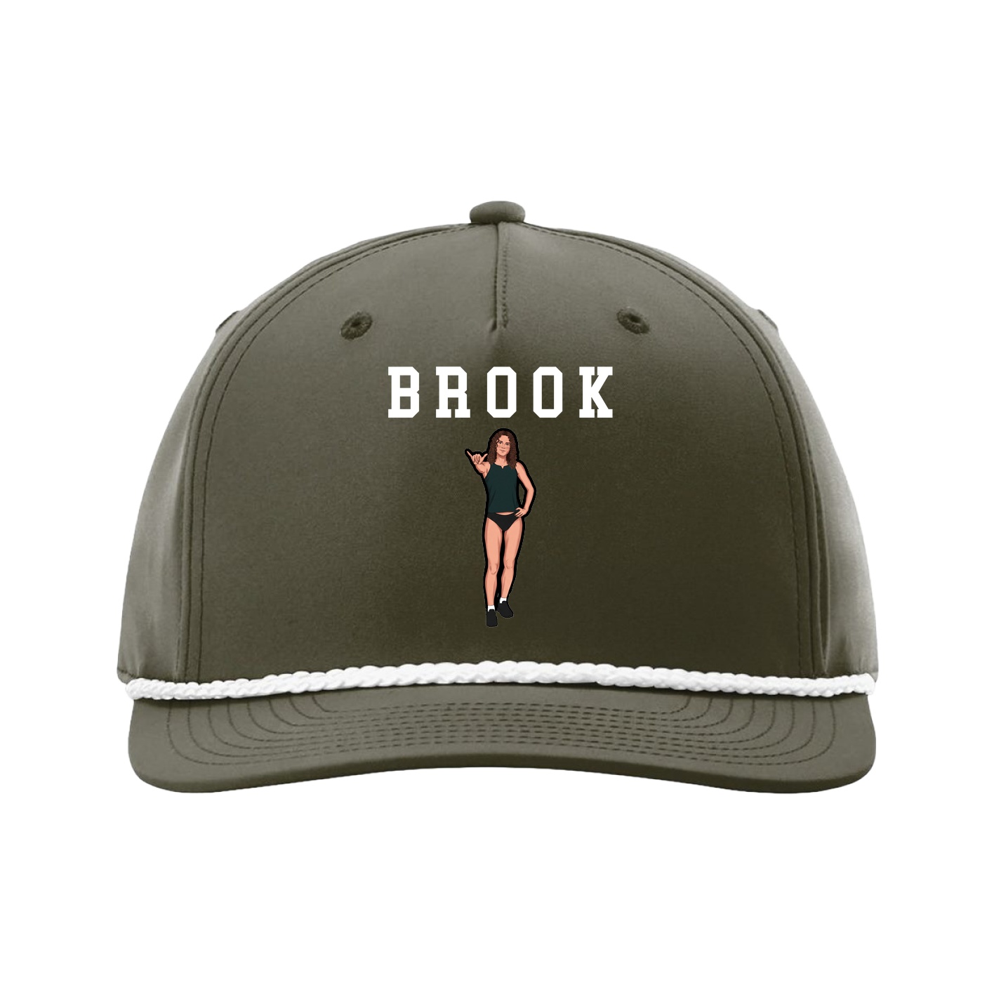Five-Panel Classic Rope Cap — Shirsey in Green