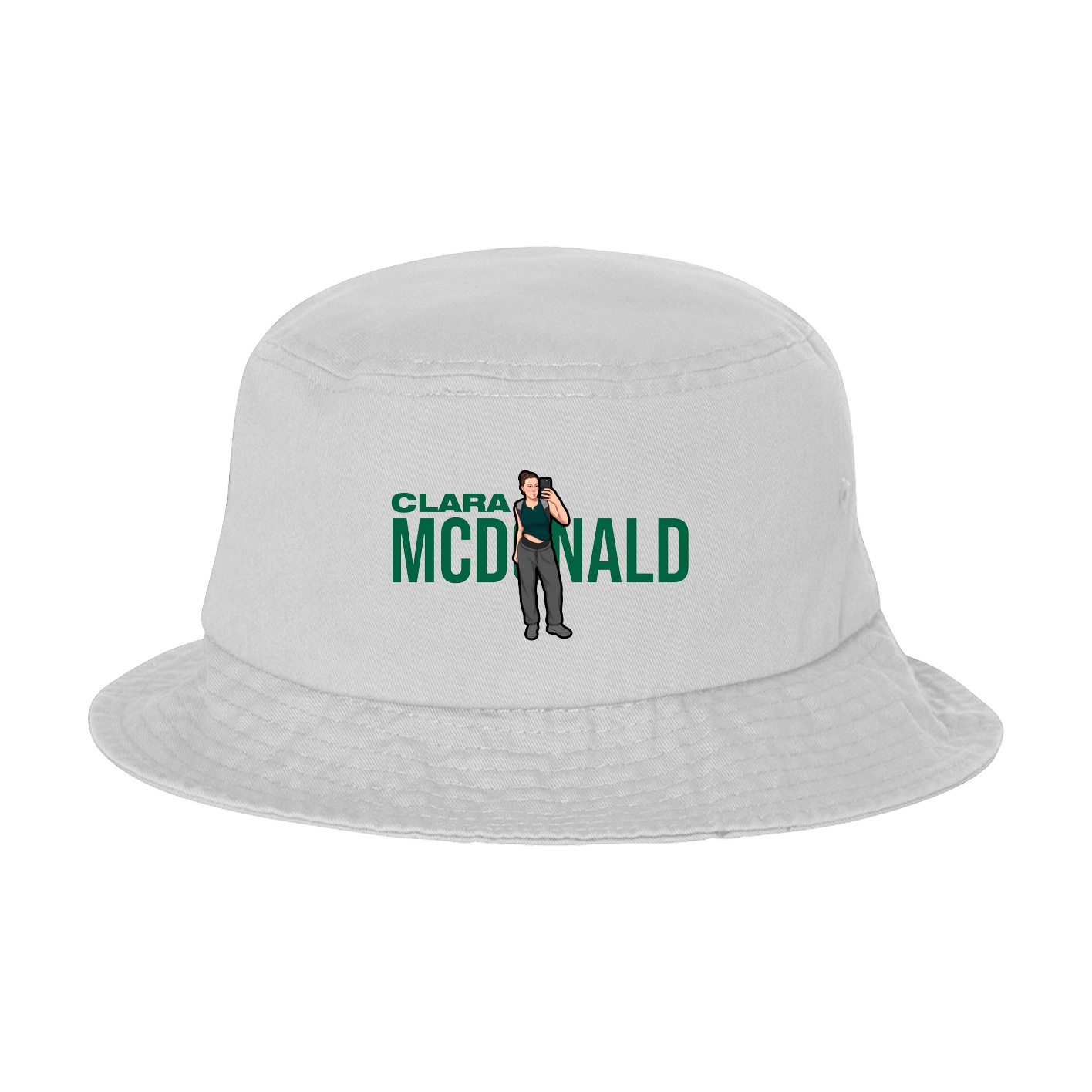 Bucket Cap — Player Name in White