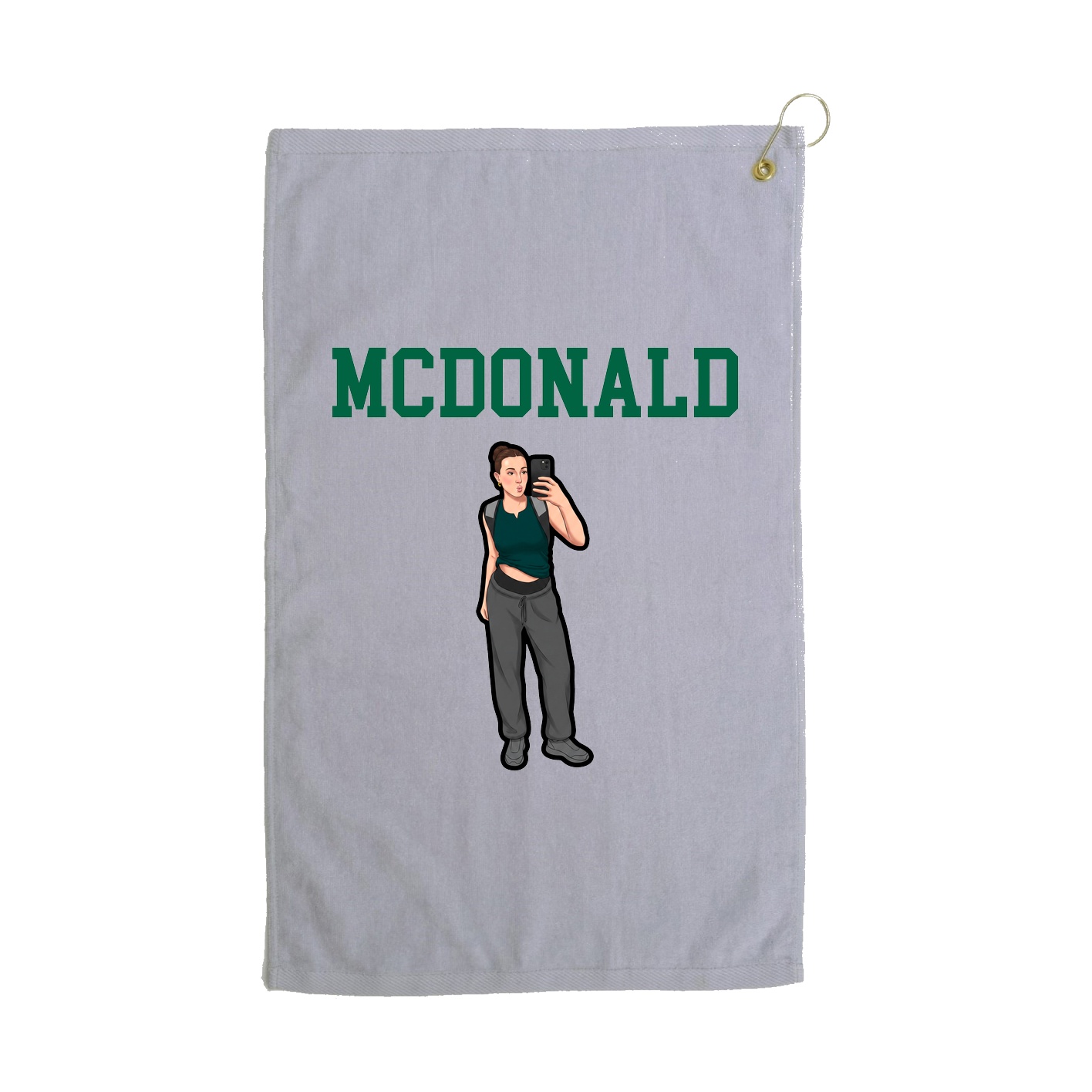 Golf Towel — Shirsey in Grey