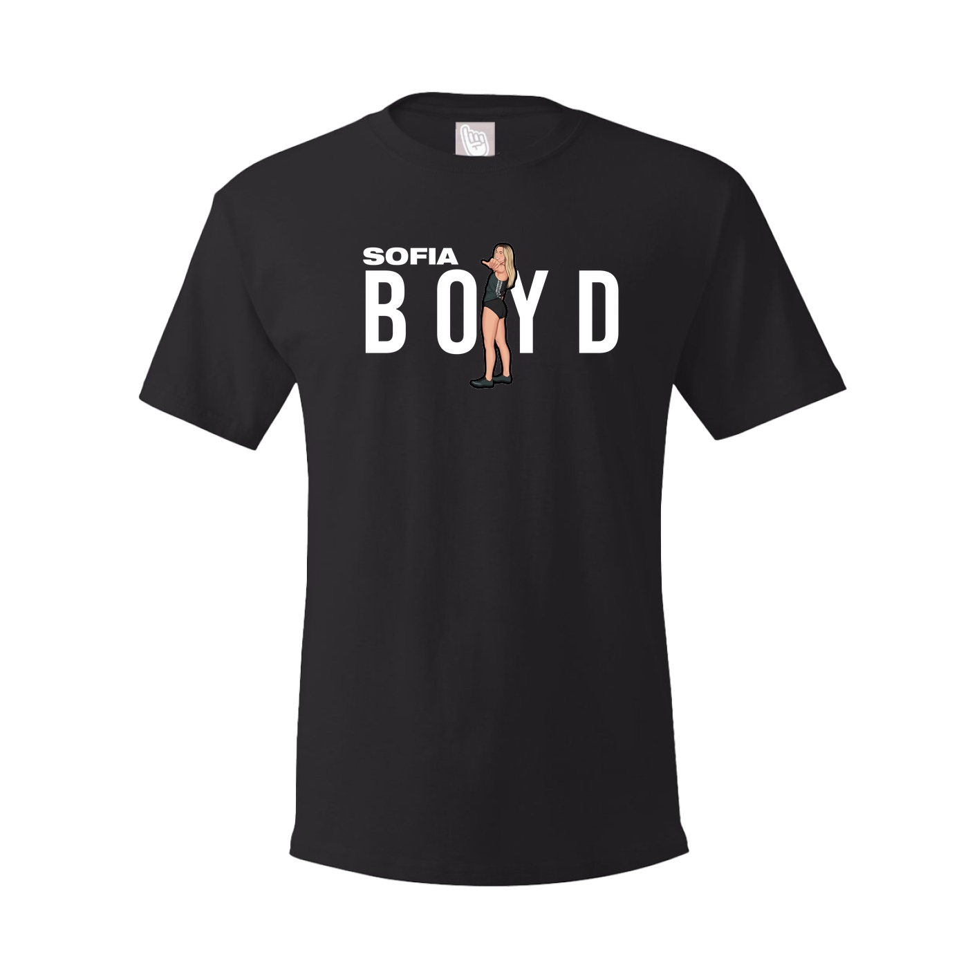 Tee — Player Name in Black