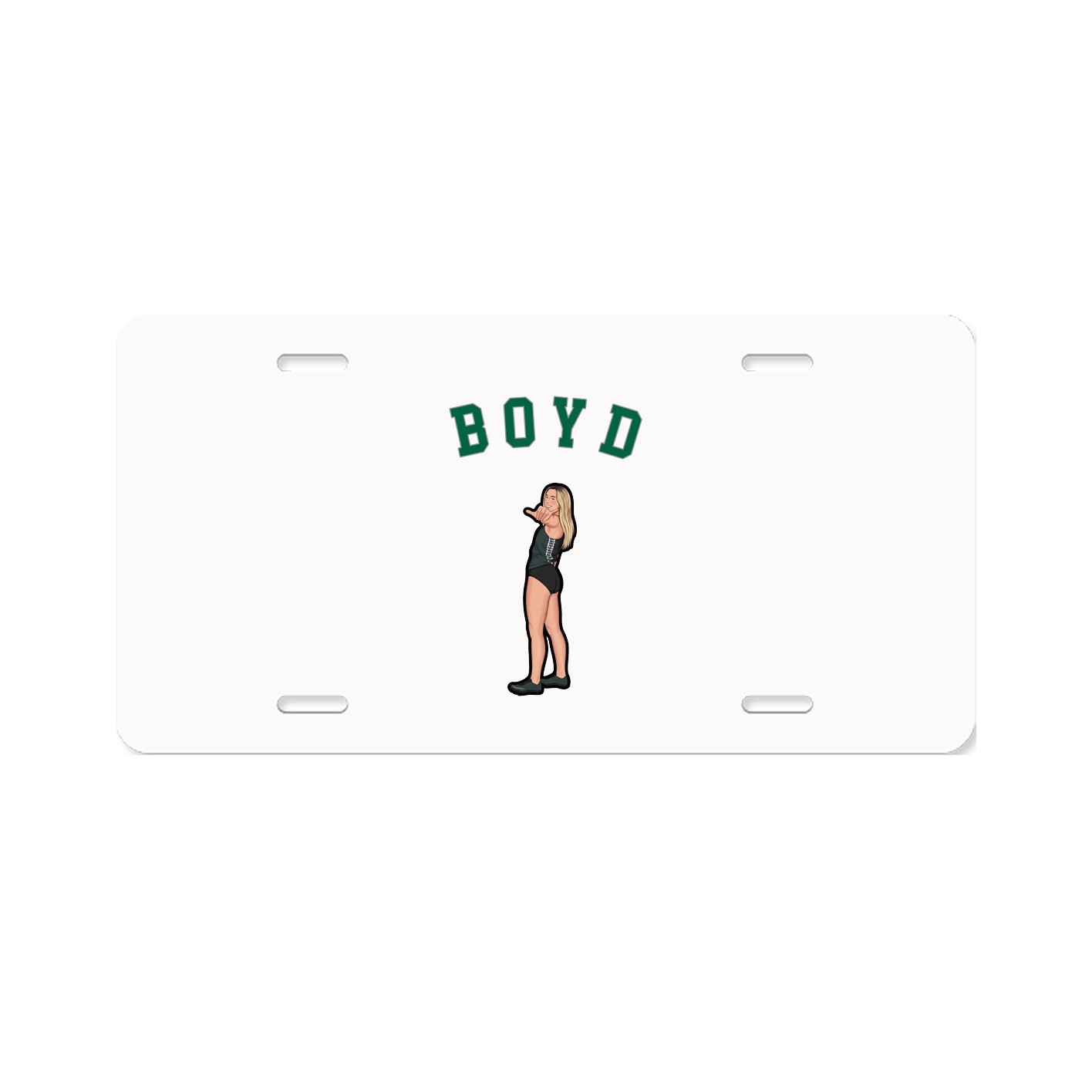 License Plate — Shirsey Arch in Classic