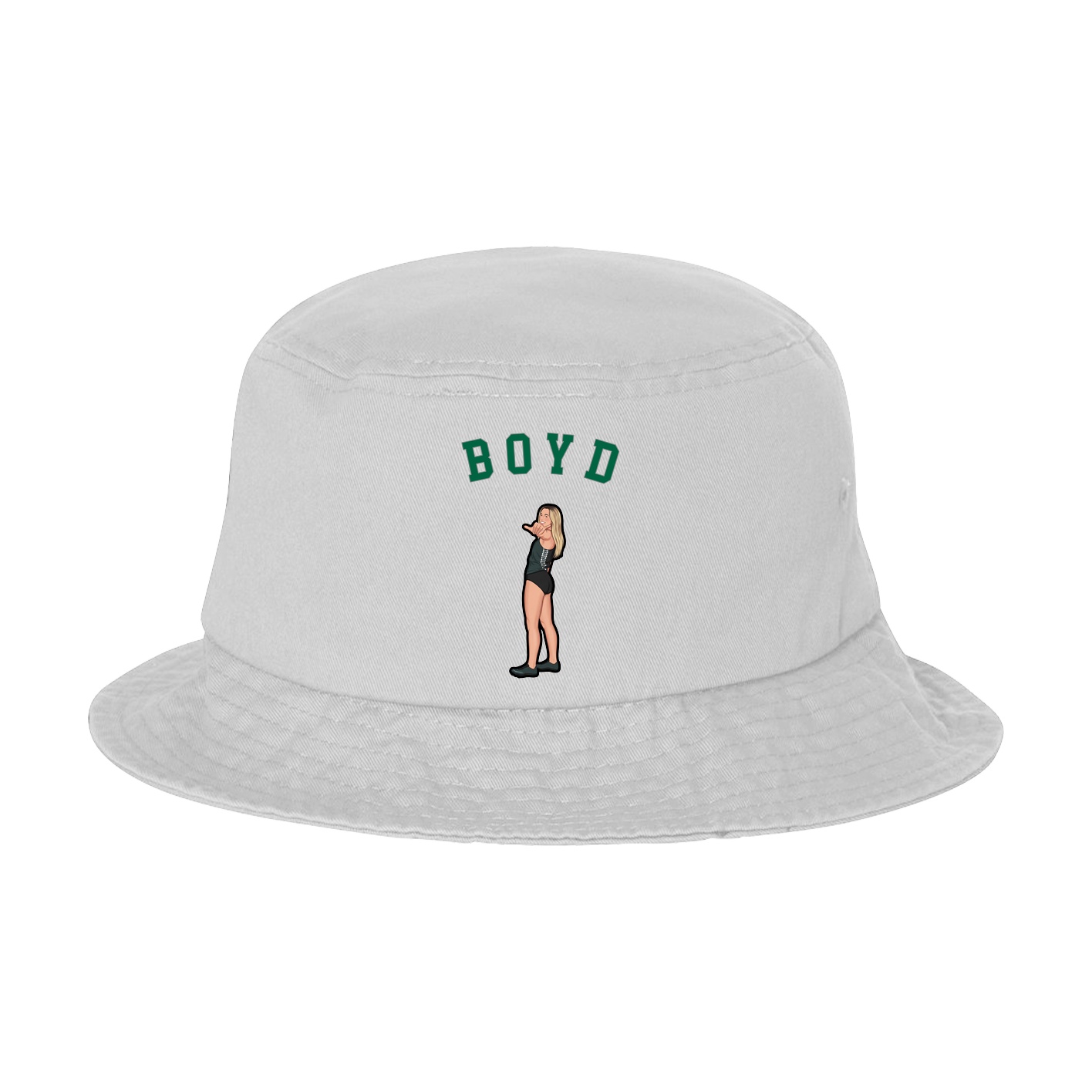 Bucket Cap — Shirsey Arch in White