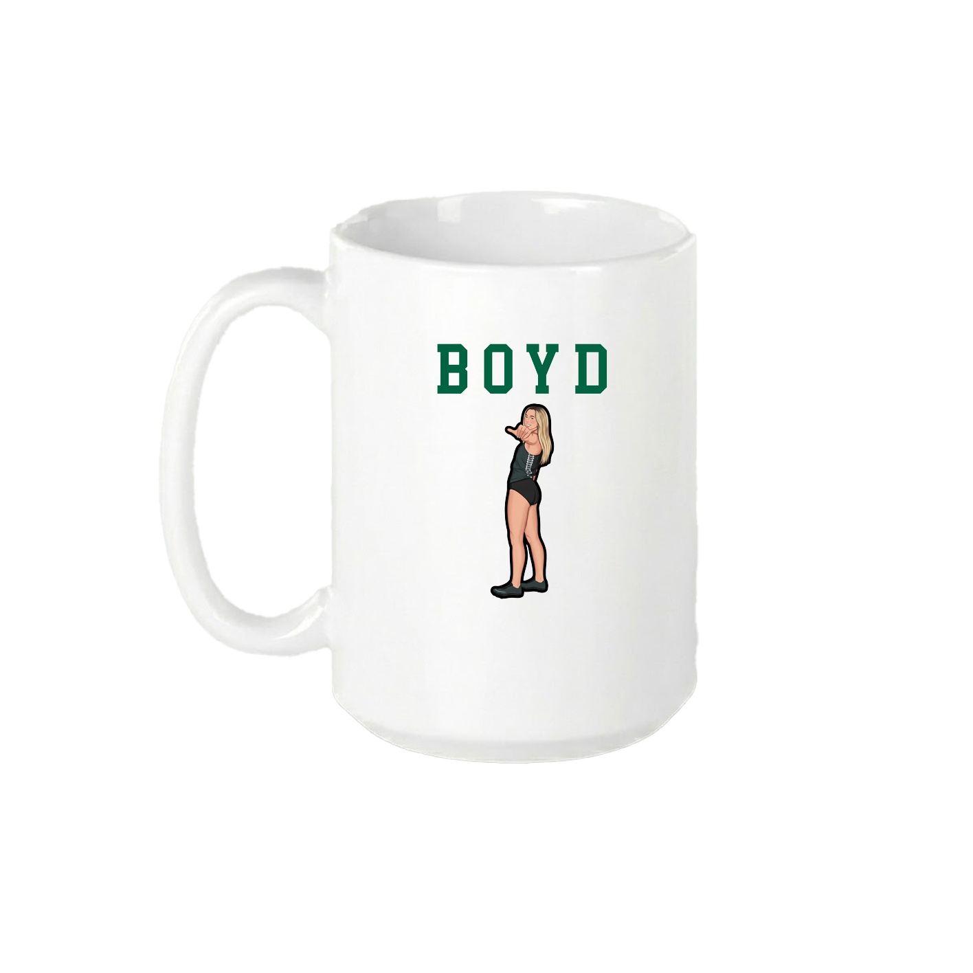 15oz Coffee Mug — Shirsey in White