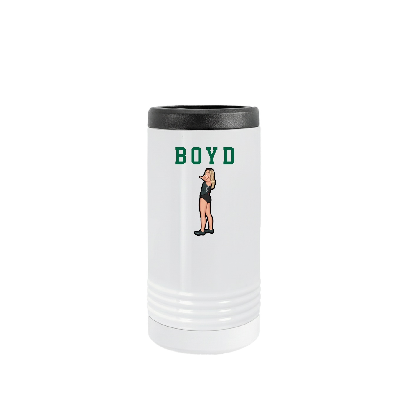 Slim Beverage Holder — Shirsey in White