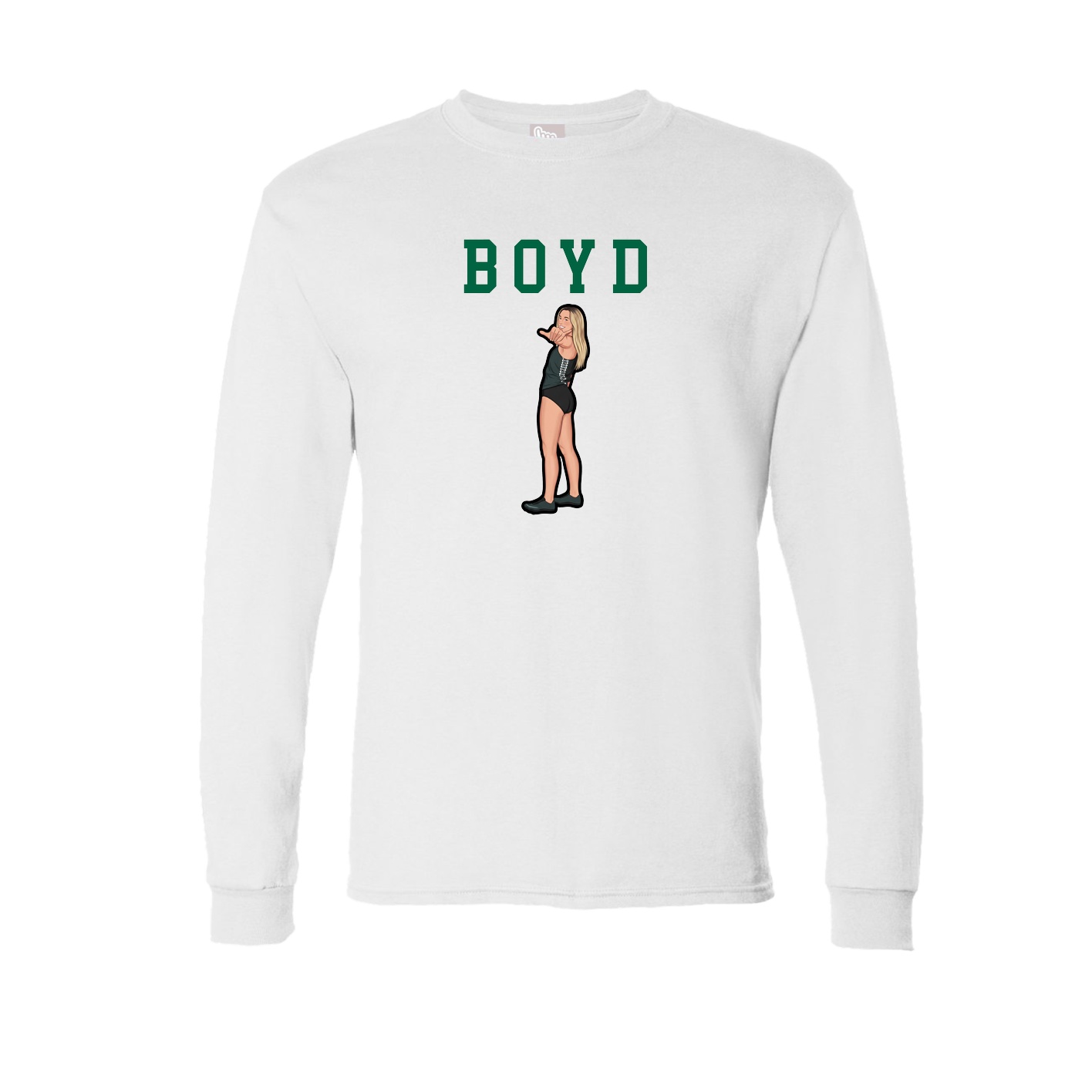 Long Sleeve Tee — Shirsey in White