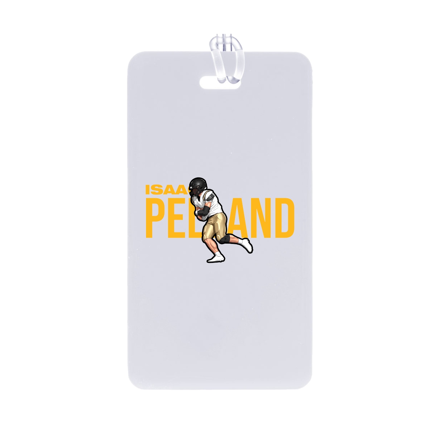 Bag Tag — Player Name in Classic