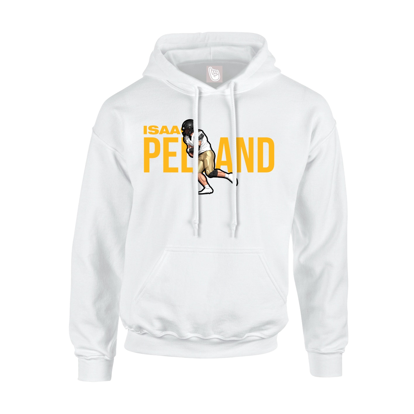 Hoodie — Player Name in White