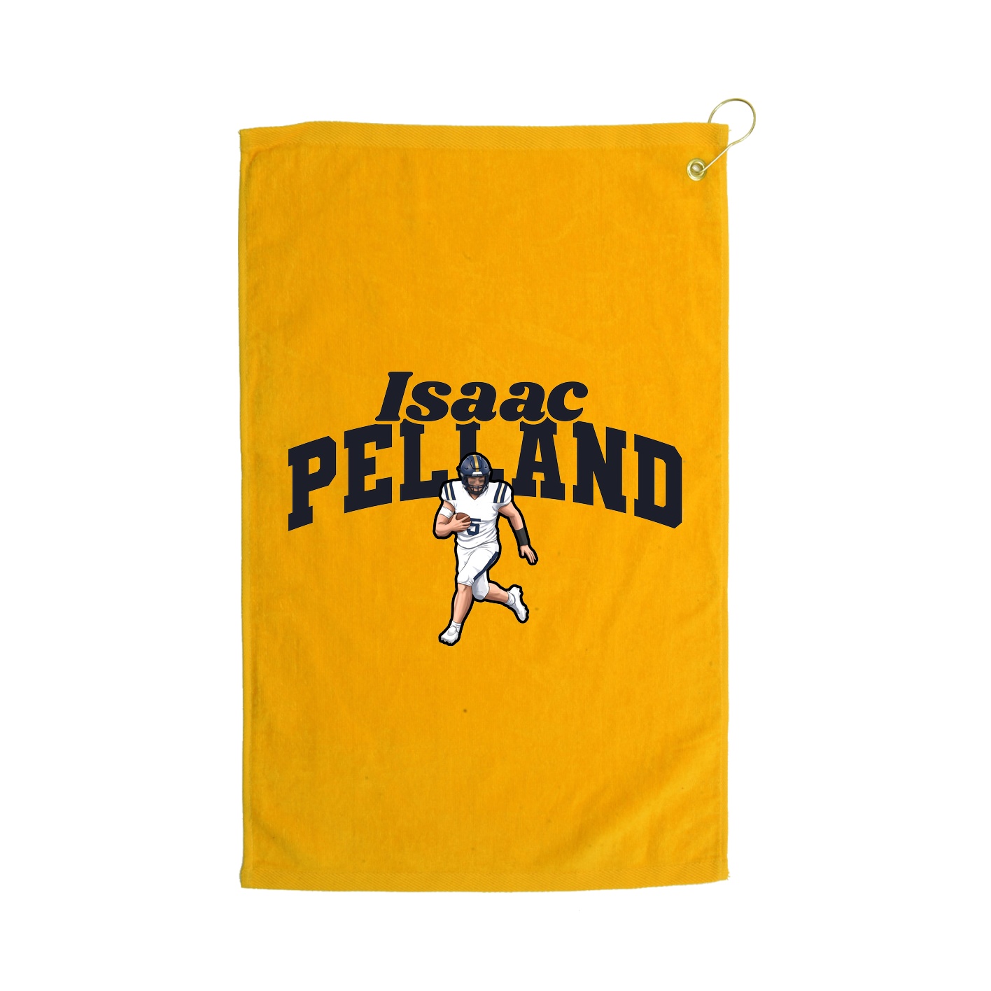 Golf Towel — Signature Arch in Gold