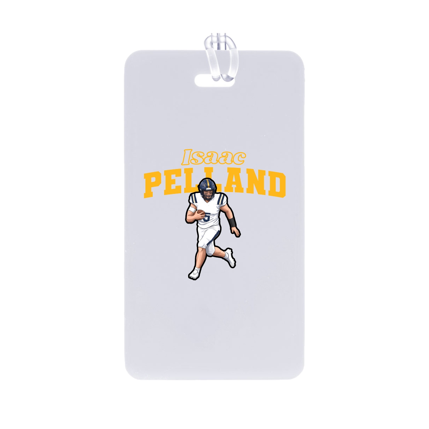 Bag Tag — Name Arch in Classic