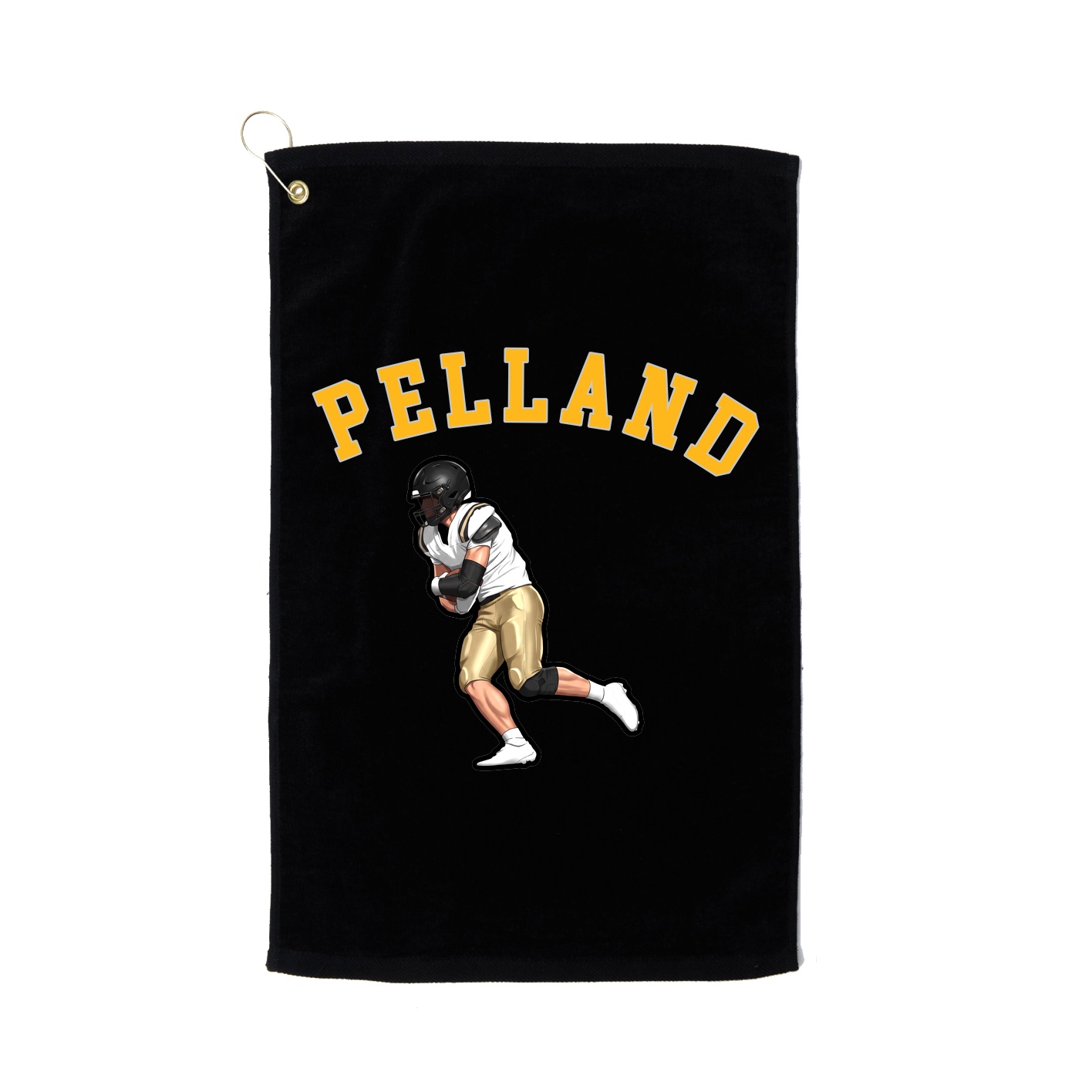 Golf Towel — Shirsey Arch in Black