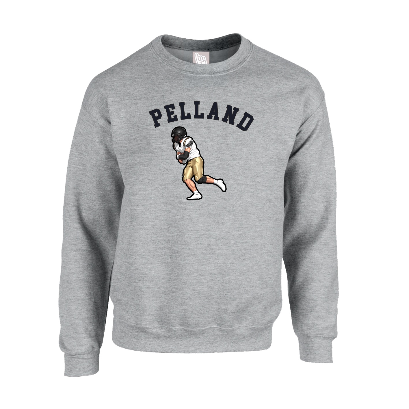 Fleece Crew — Shirsey Arch in Grey