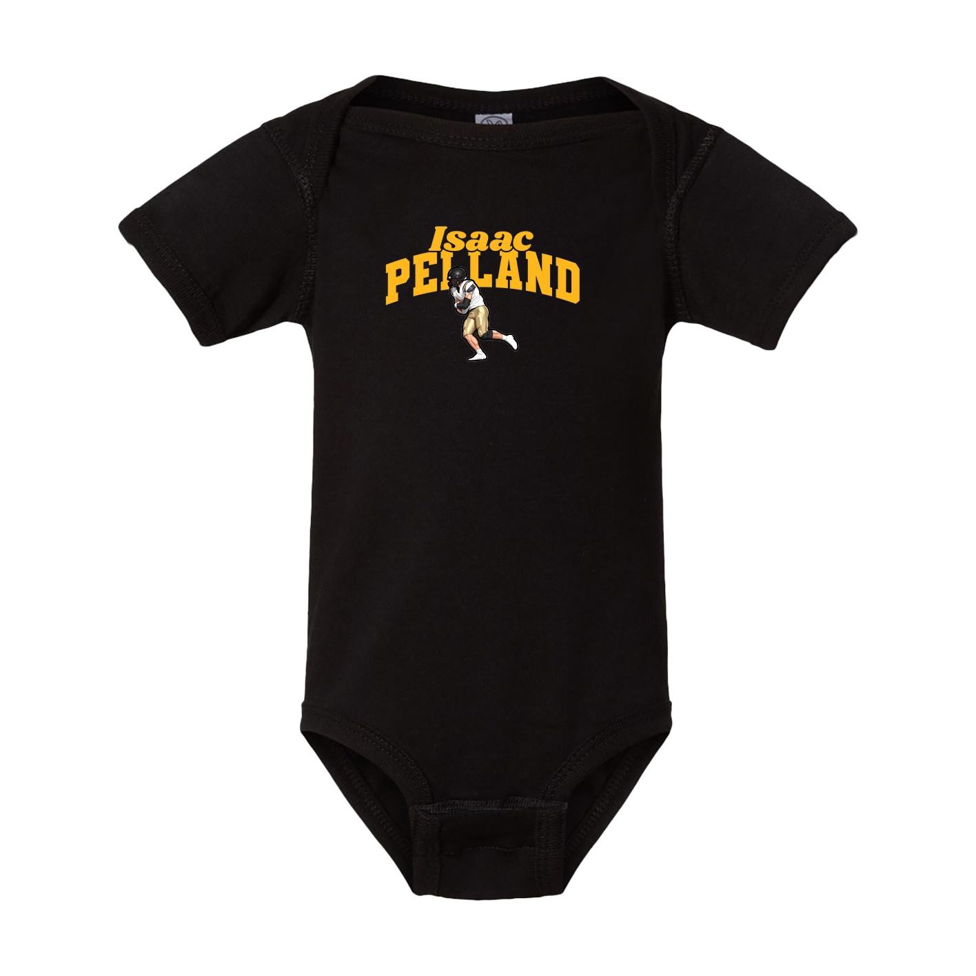 Baby Onesie — Signature Arch in Black