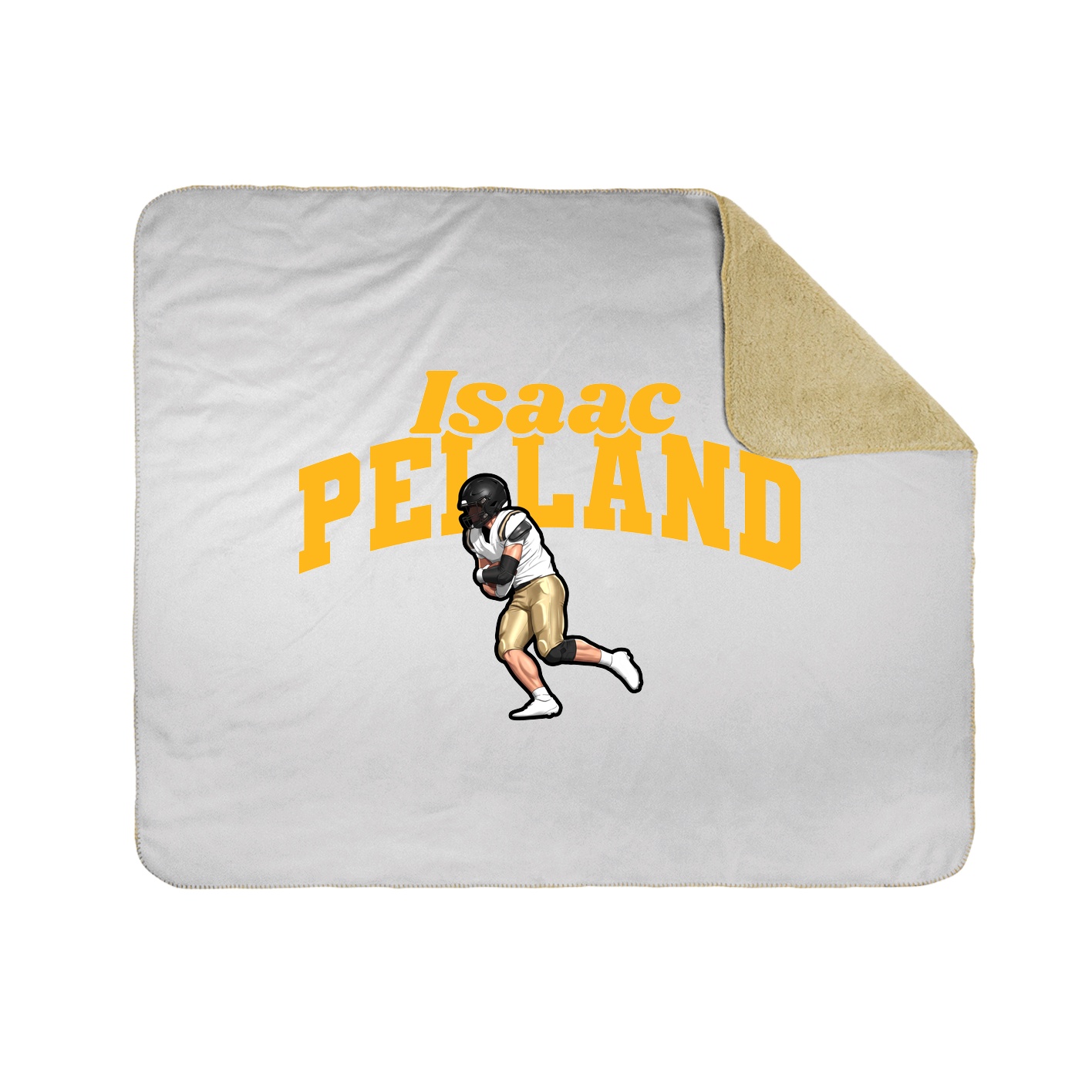 Throw Blanket — Signature Arch in White