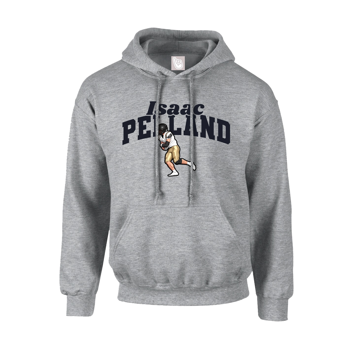 Hoodie — Signature Arch in Grey