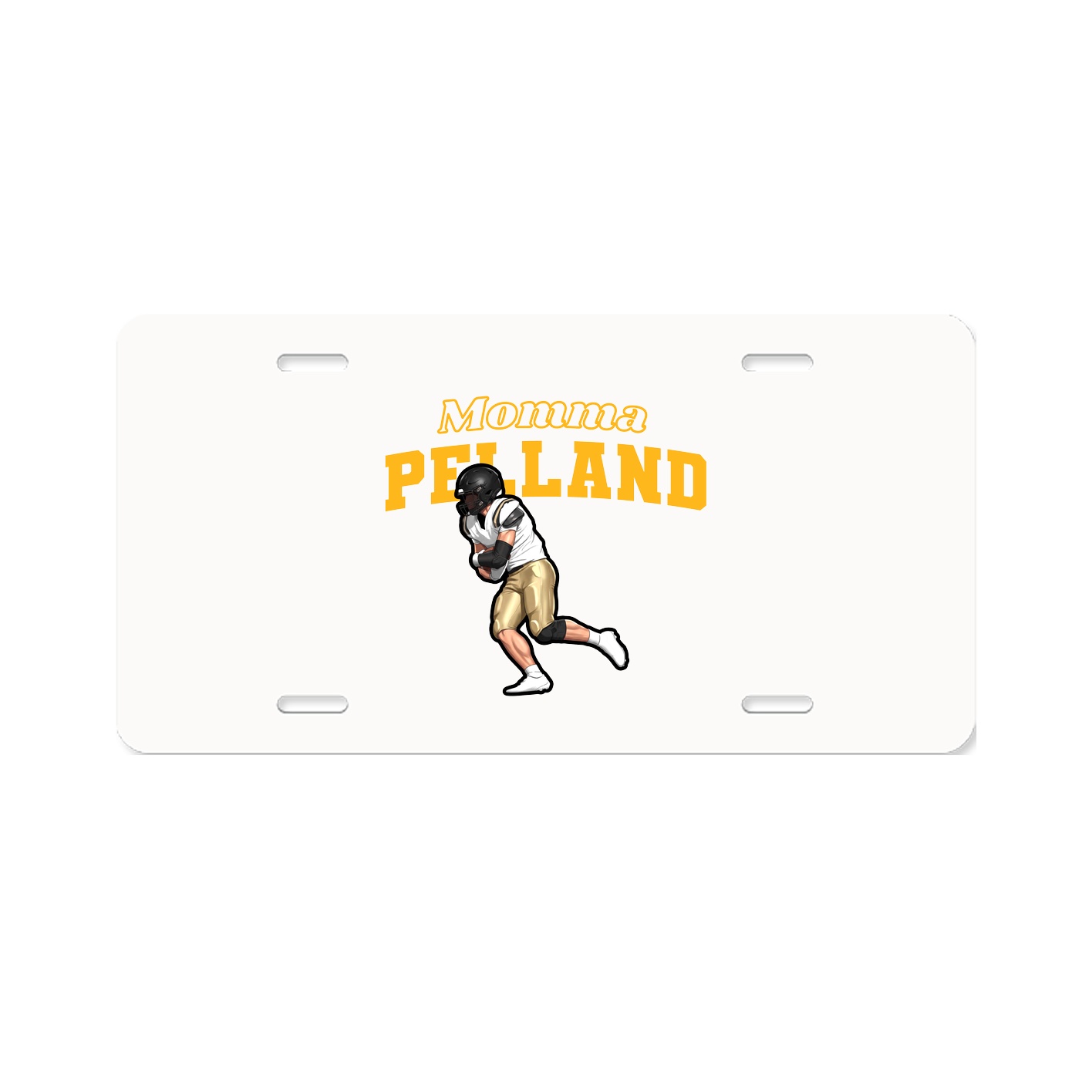 License Plate — Mothers Day Block in Classic