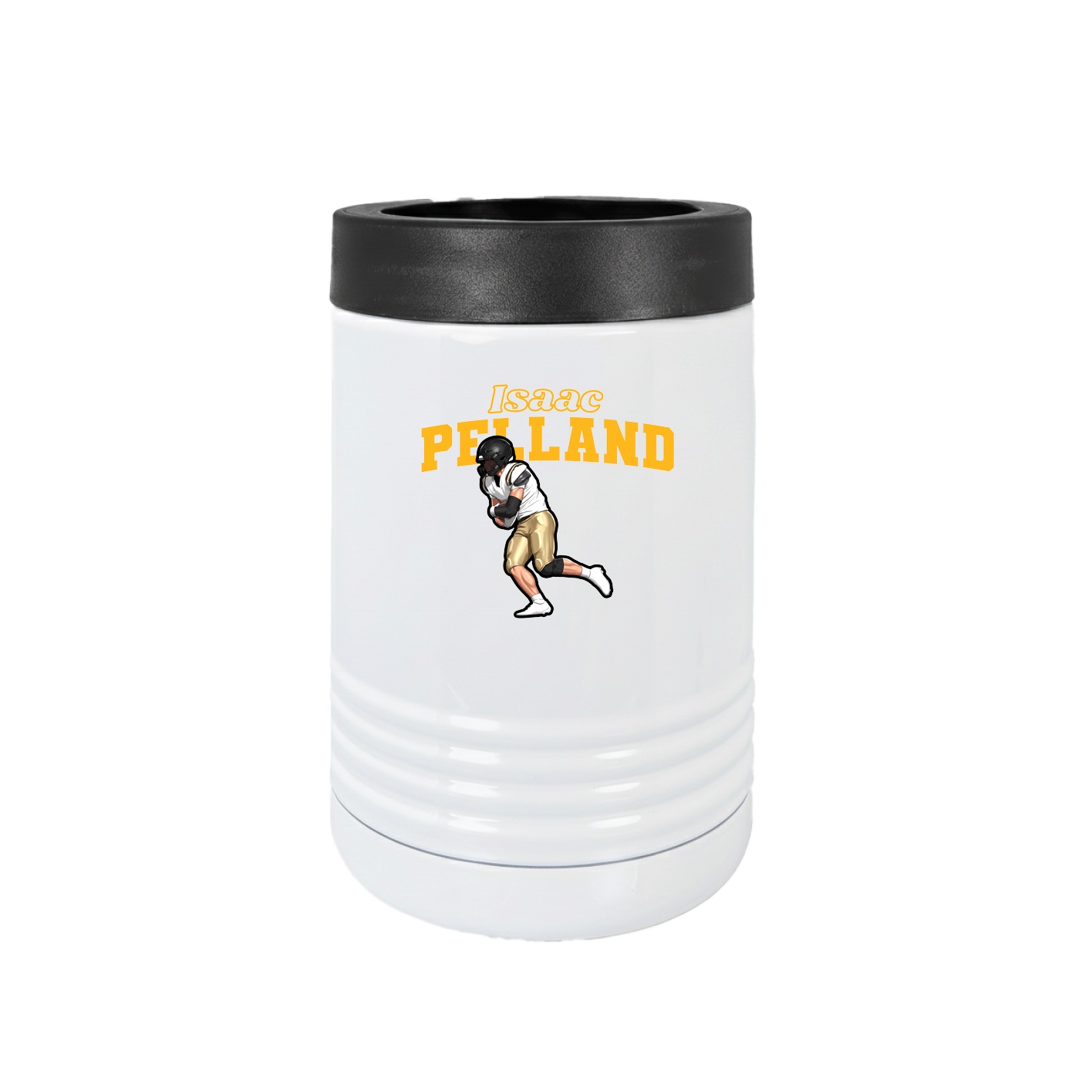 Beverage Holder — Name Arch in White
