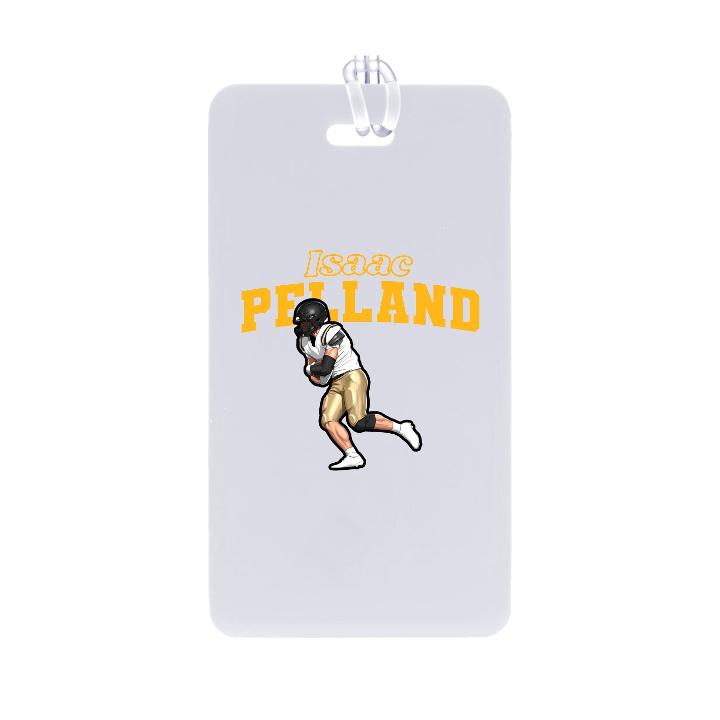 Bag Tag — Name Arch in Classic
