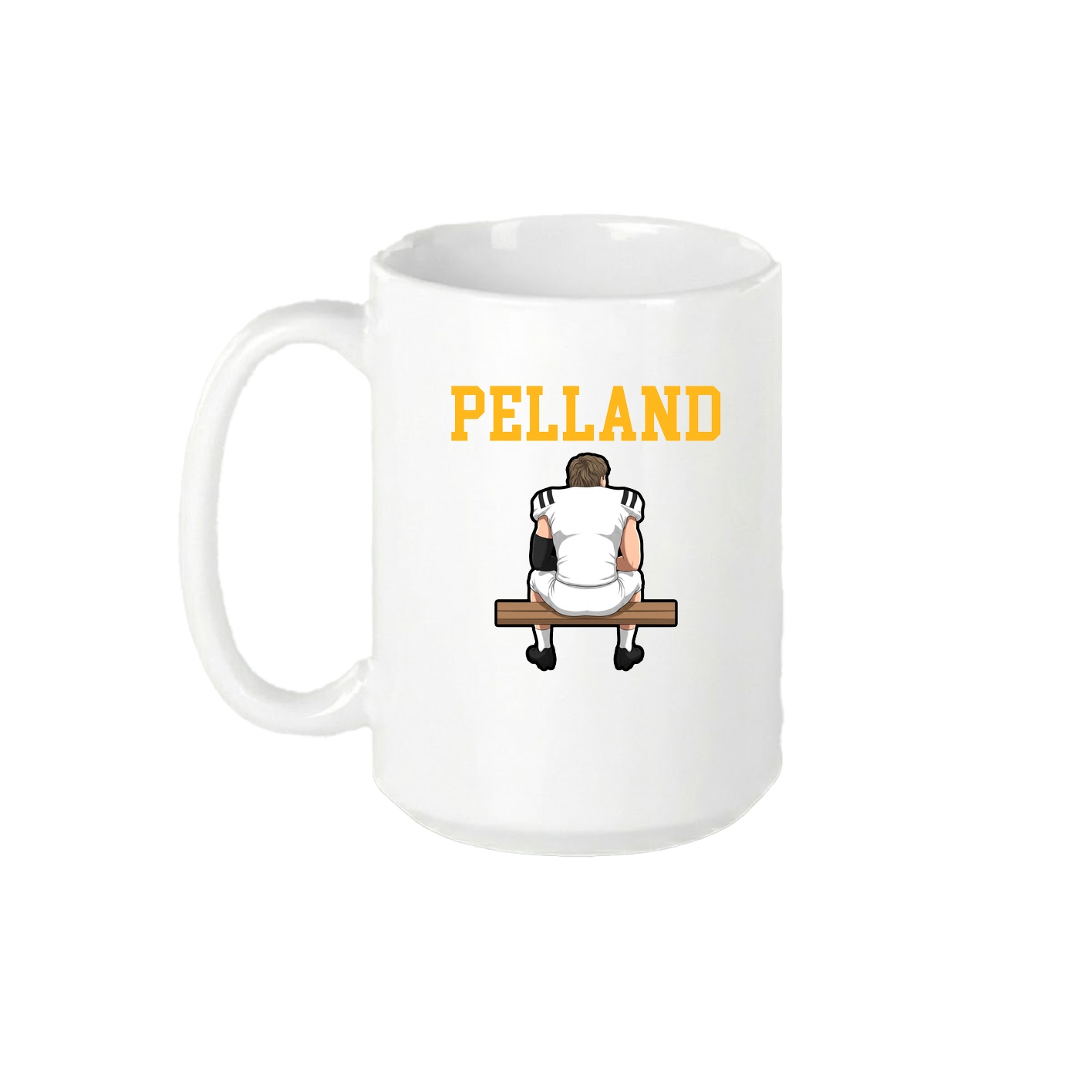15oz Coffee Mug — Shirsey in White