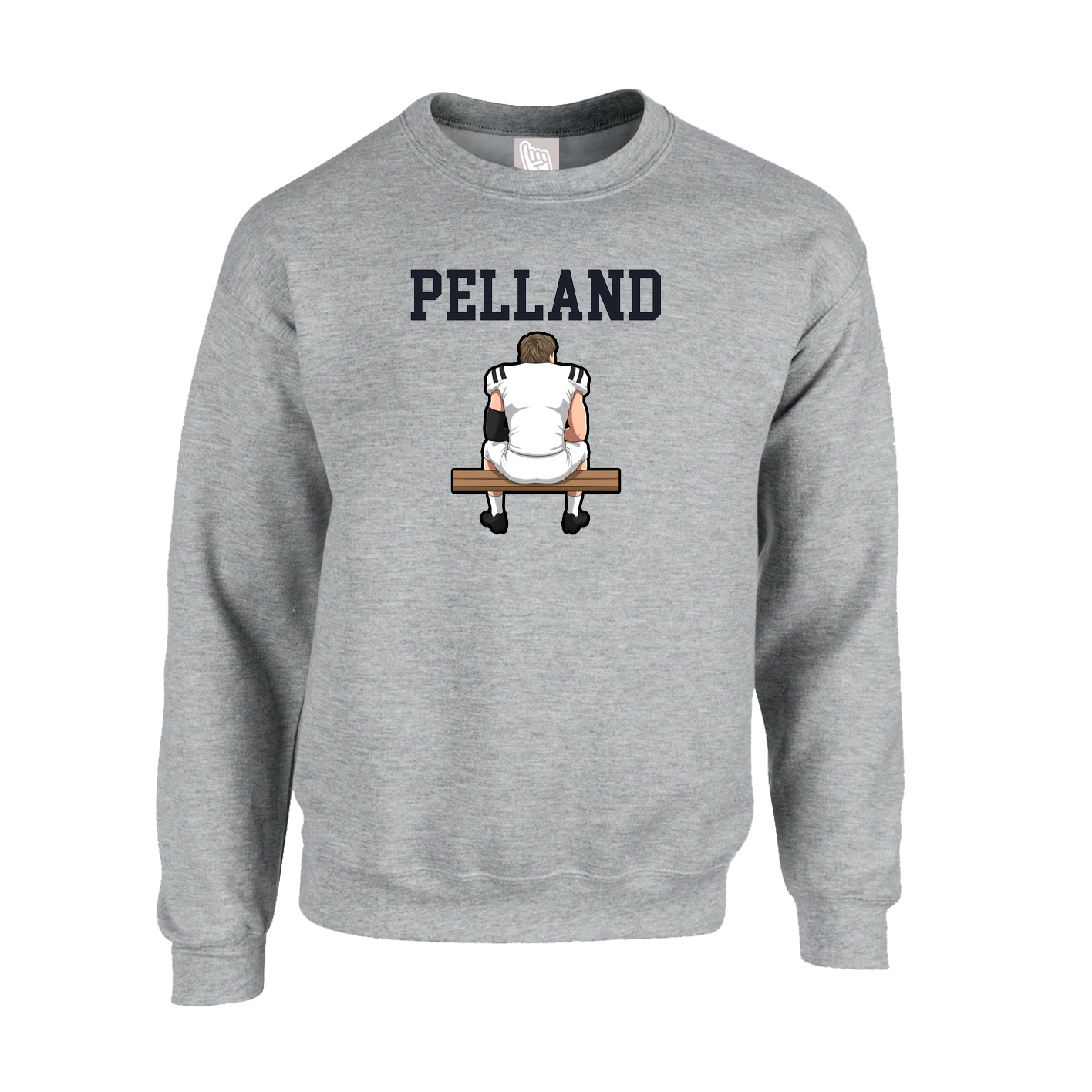 Fleece Crew — Shirsey in Grey
