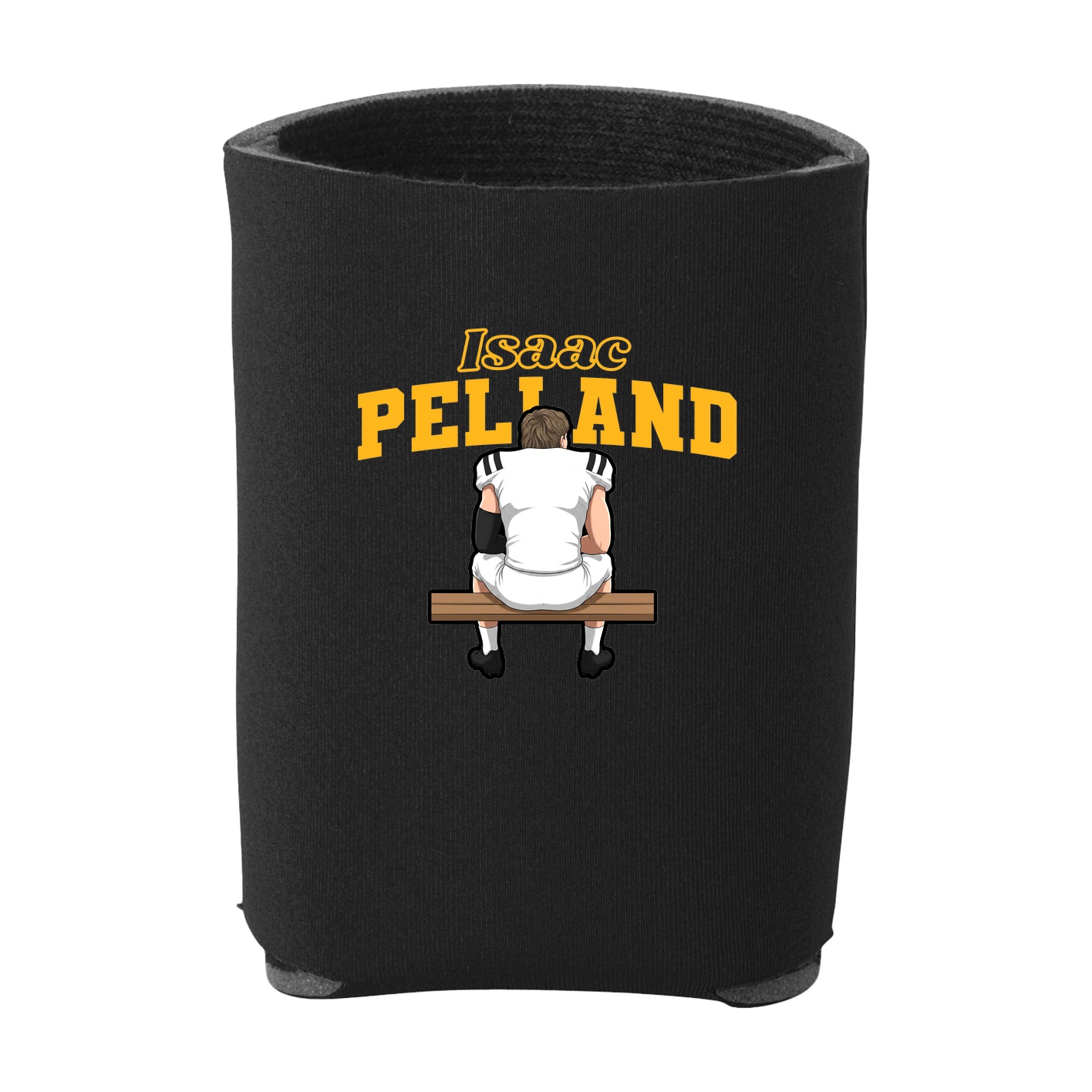Can Holder — Name Arch in Black