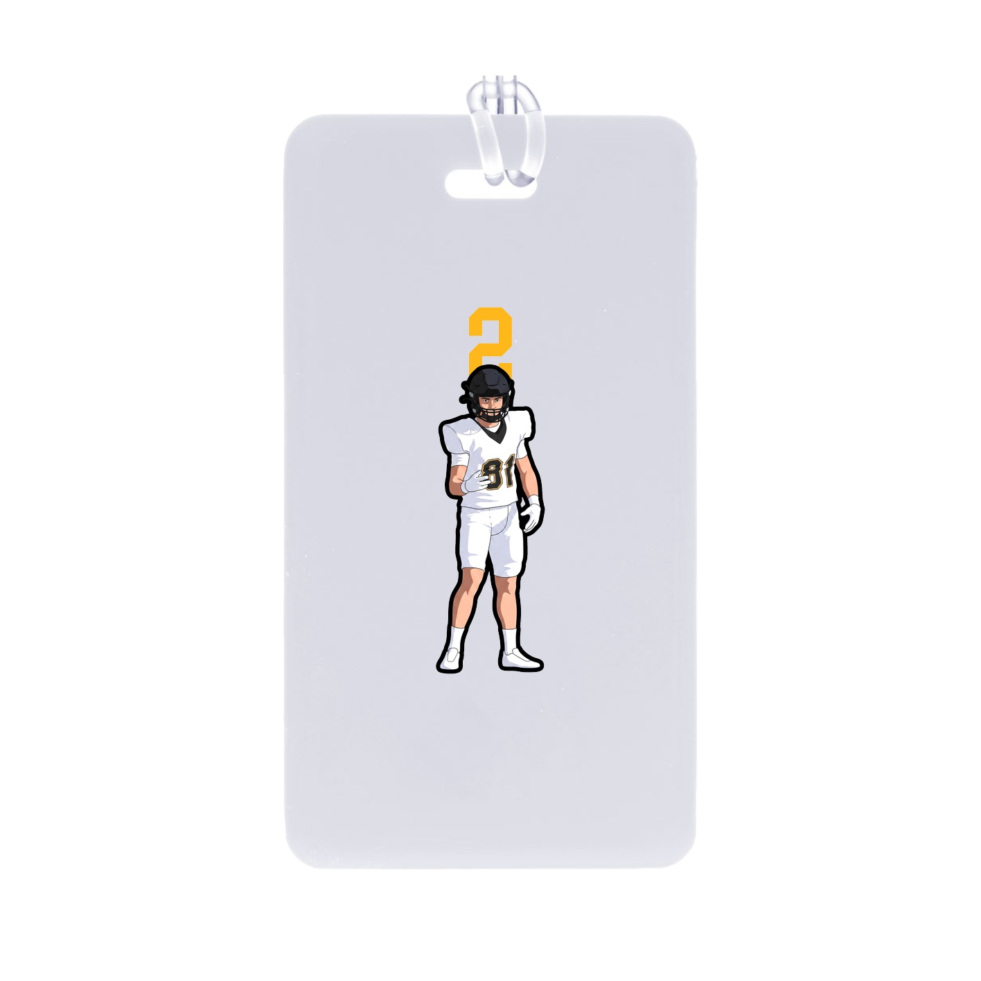 Bag Tag — Number Top in Classic