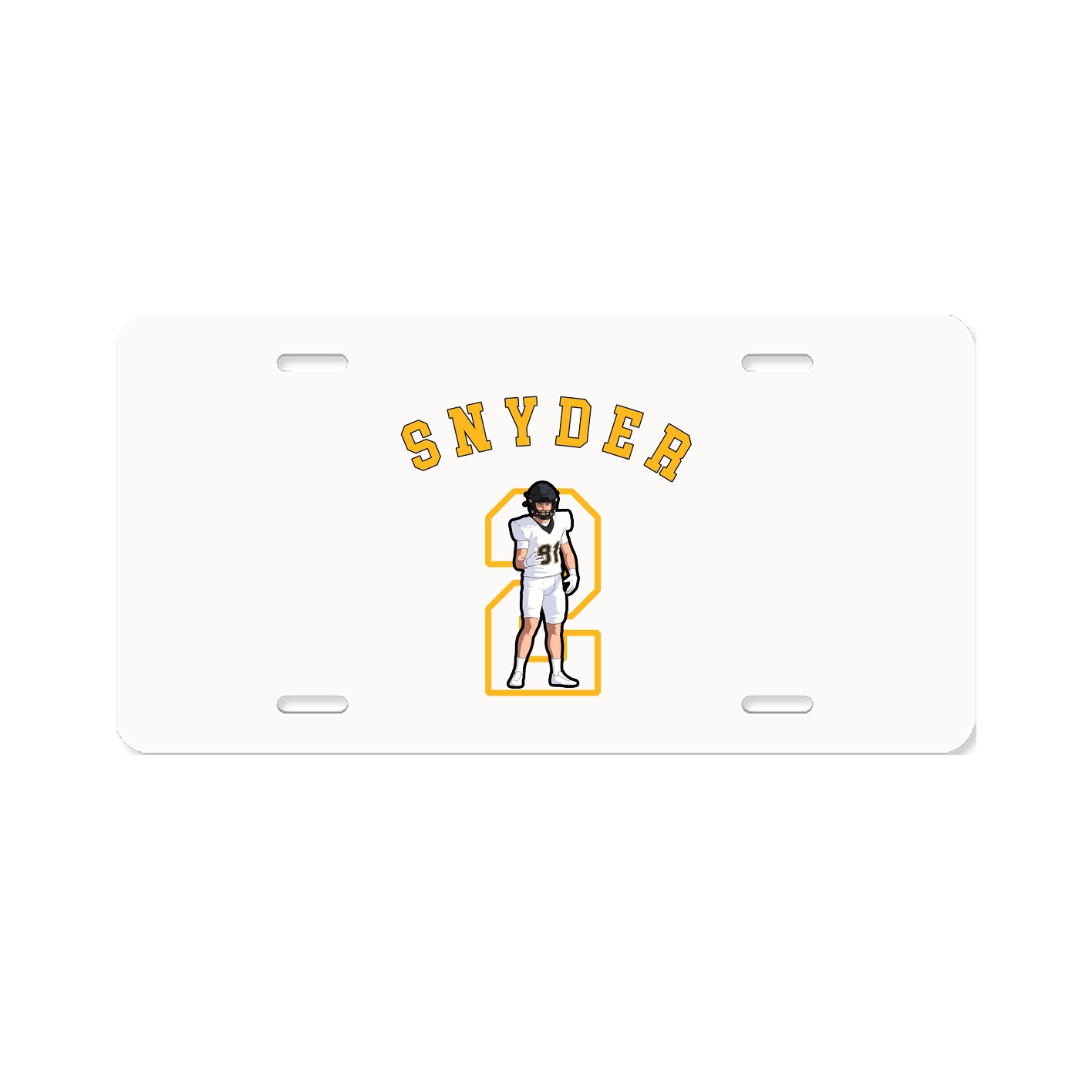 License Plate — Shirsey Arch in Classic