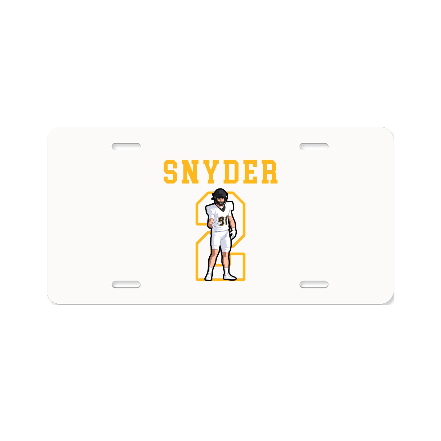 License Plate — Shirsey in Classic