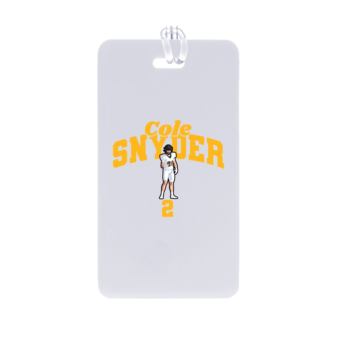 Bag Tag — Signature Arch in Classic