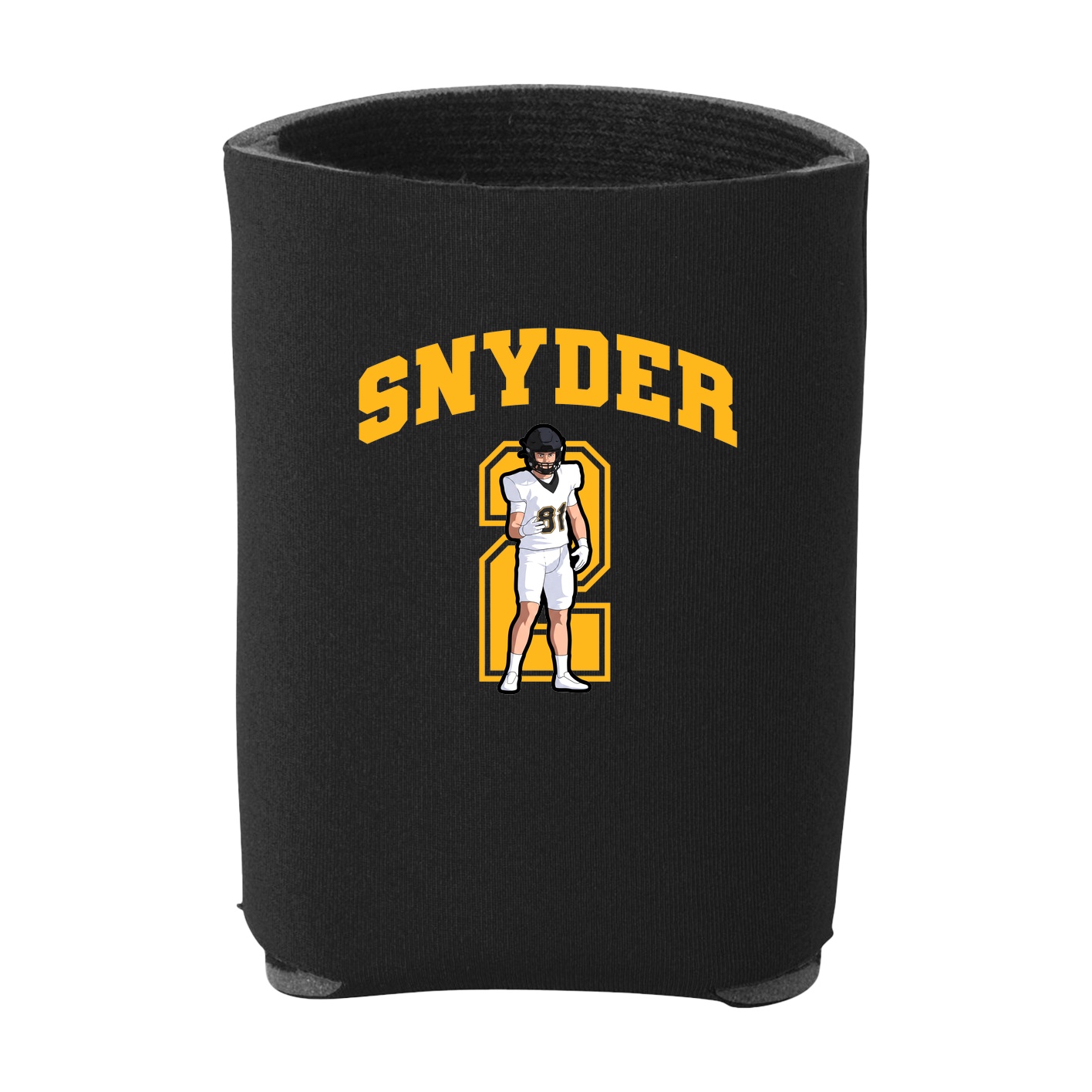 Can Holder — Number in Black