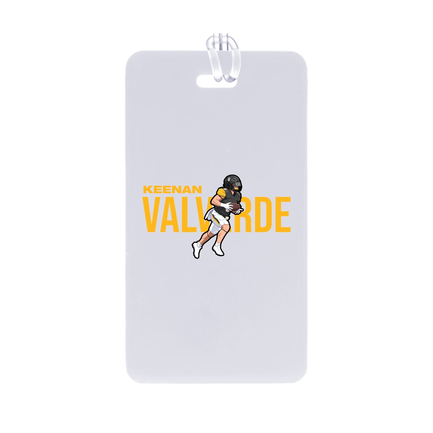 Bag Tag — Player Name in Classic