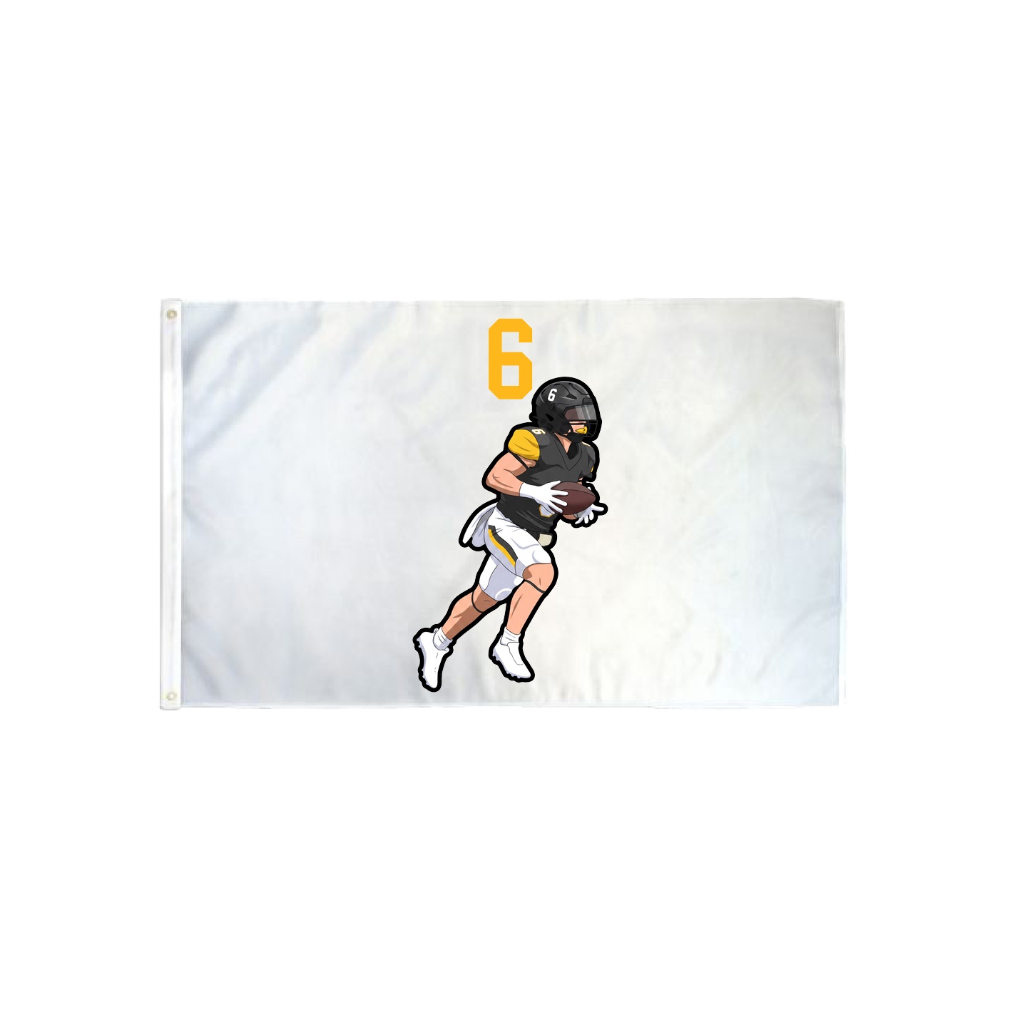3x5 Flag — Number Top in Classic
