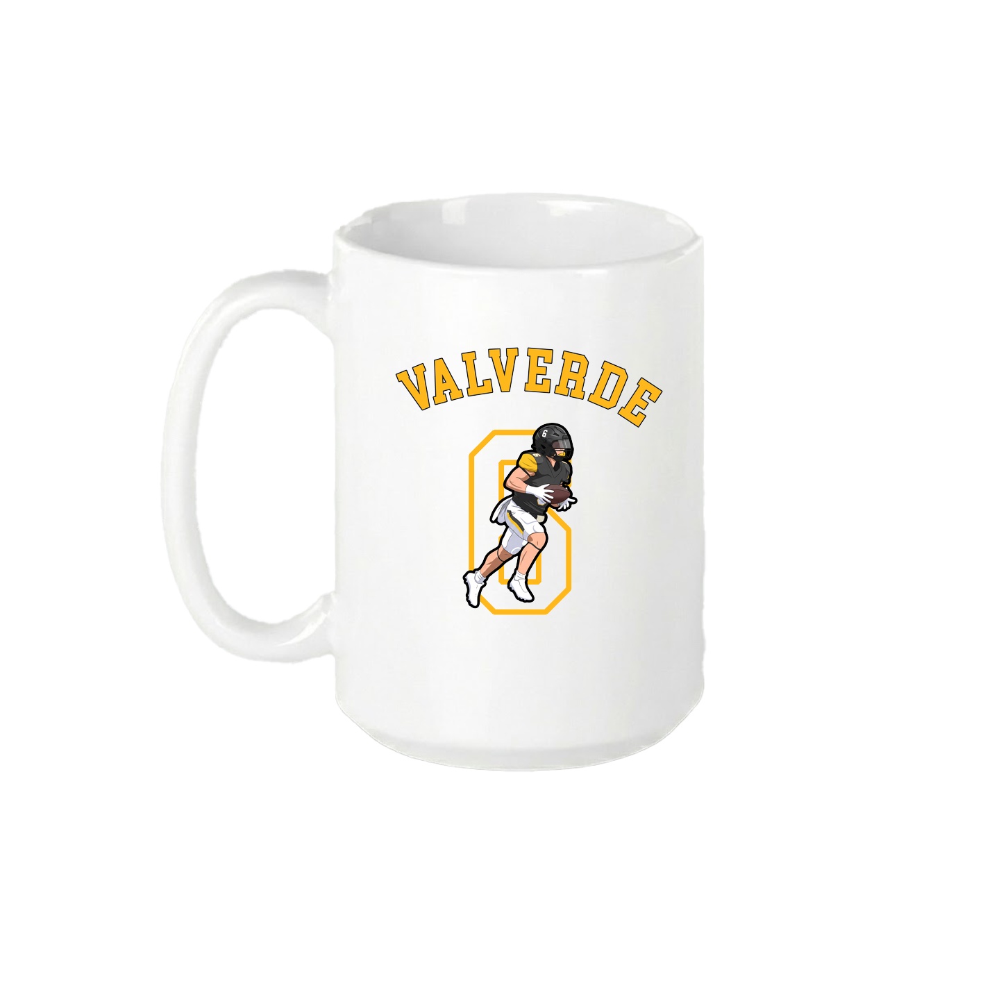 15oz Coffee Mug — Shirsey Arch in White