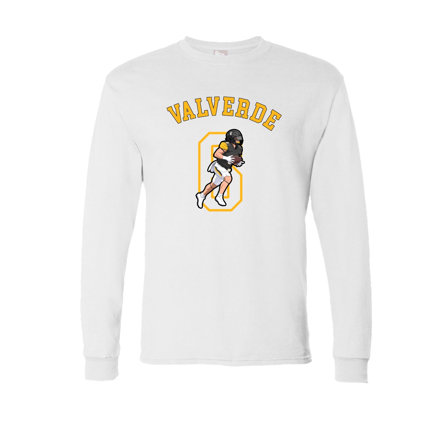 Long Sleeve Tee — Shirsey Arch in White