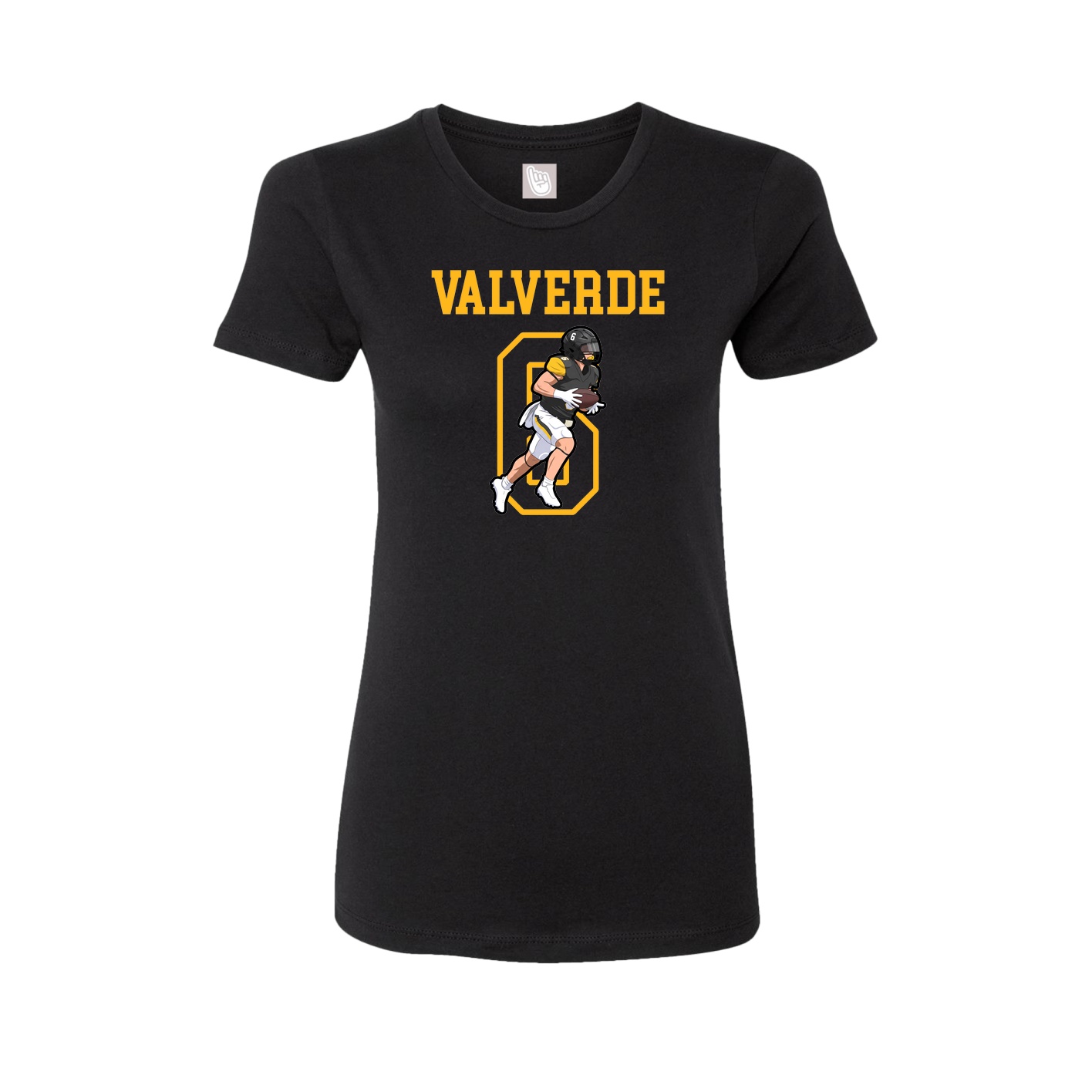 Fitted Women's Tee — Shirsey in Black