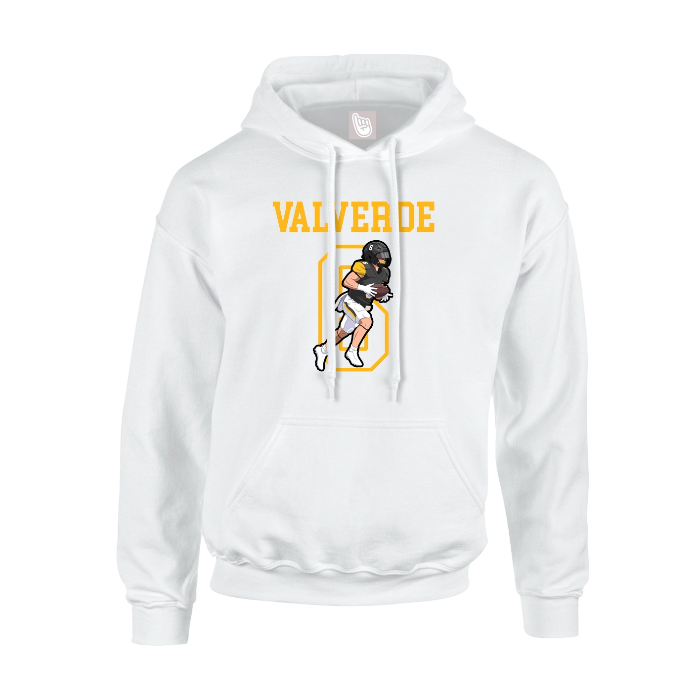 Youth Hoodie — Shirsey in White