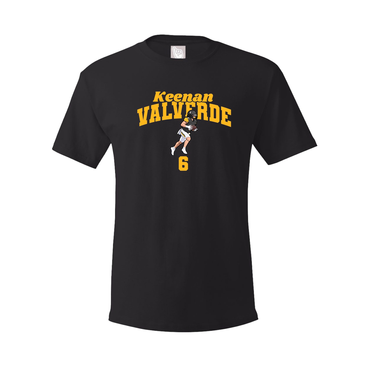 Youth Tee — Signature Arch in Black