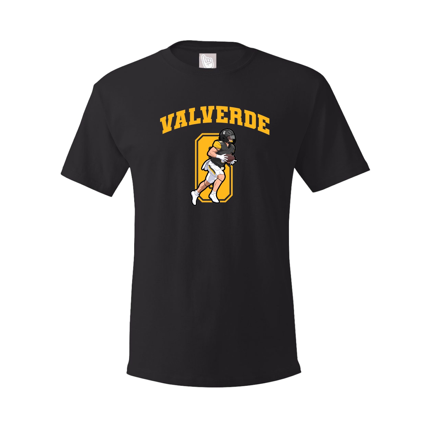 Youth Tee — Number in Black