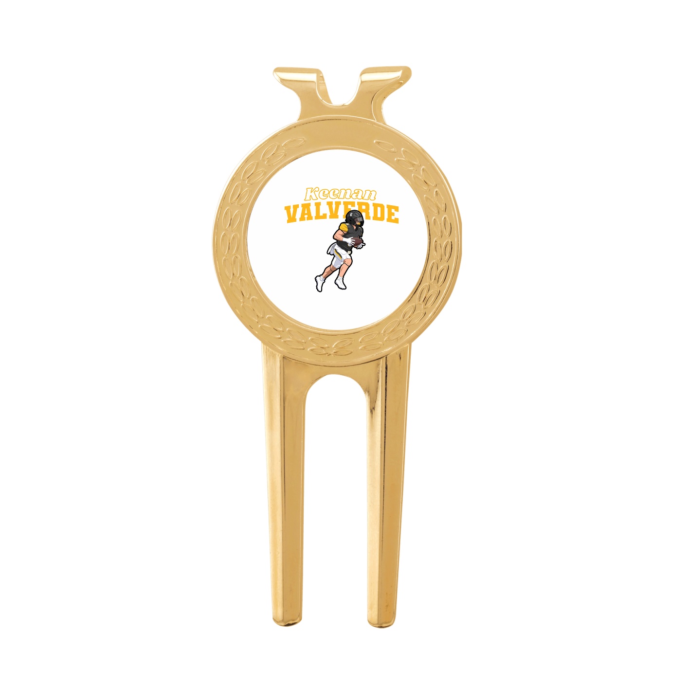 Divot Tool with Ball Marker — Name Arch in Classic