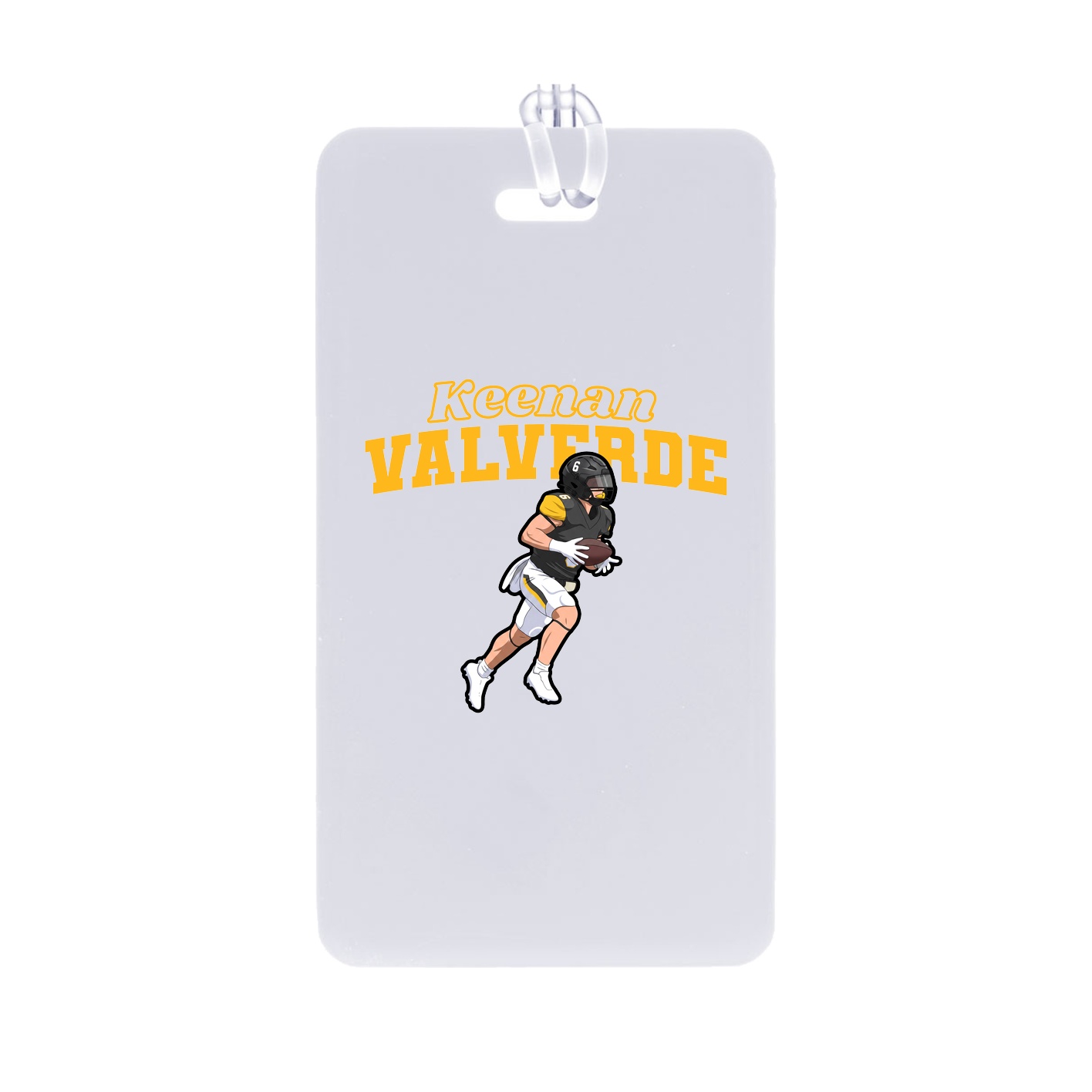 Bag Tag — Name Arch in Classic