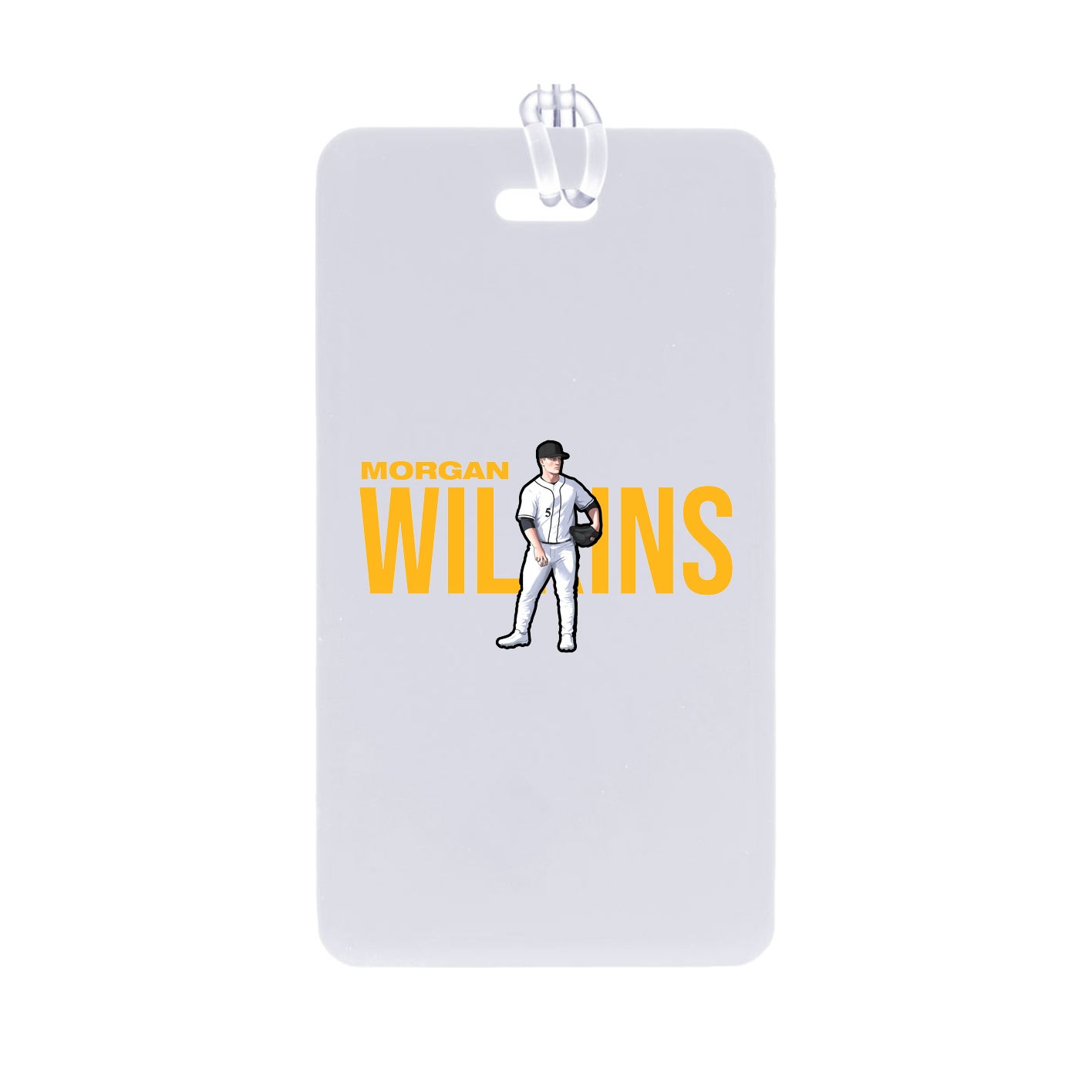 Bag Tag — Player Name in Classic